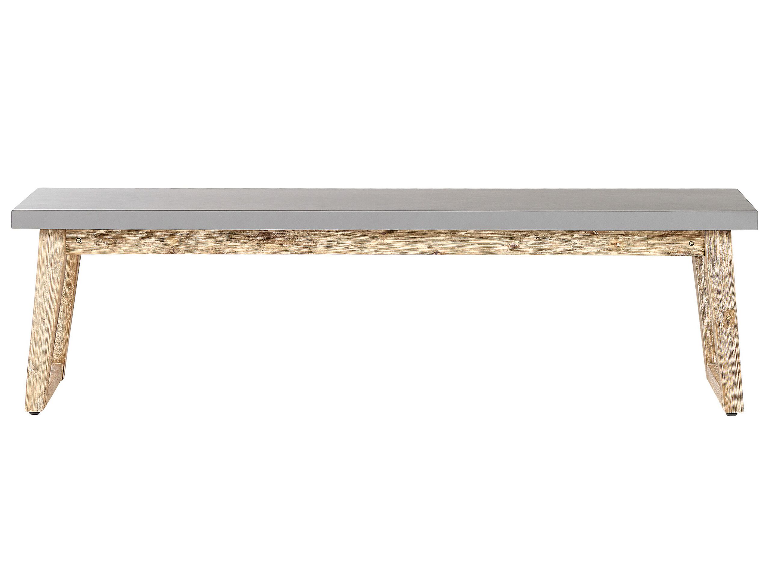 Concrete Outdoor Bench Grey 160 cm ORIA - Gemini Interiors