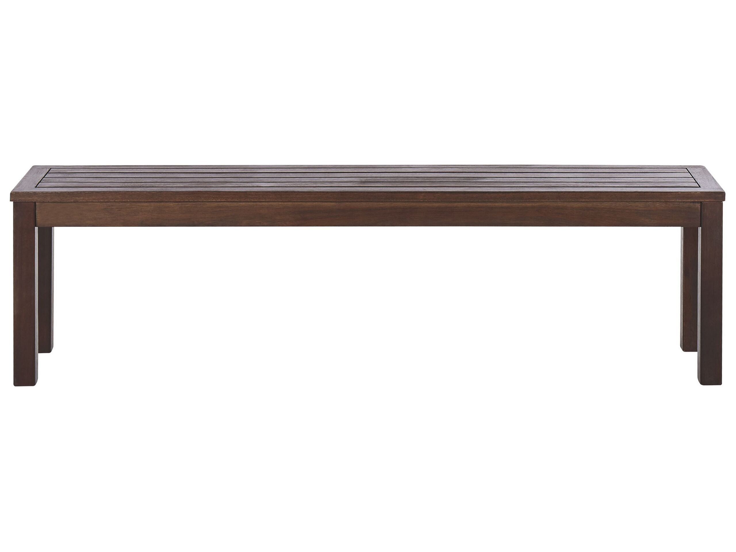 Eucalyptus Wood Garden Bench 160 cm TUSCANIA - Gemini Interiors