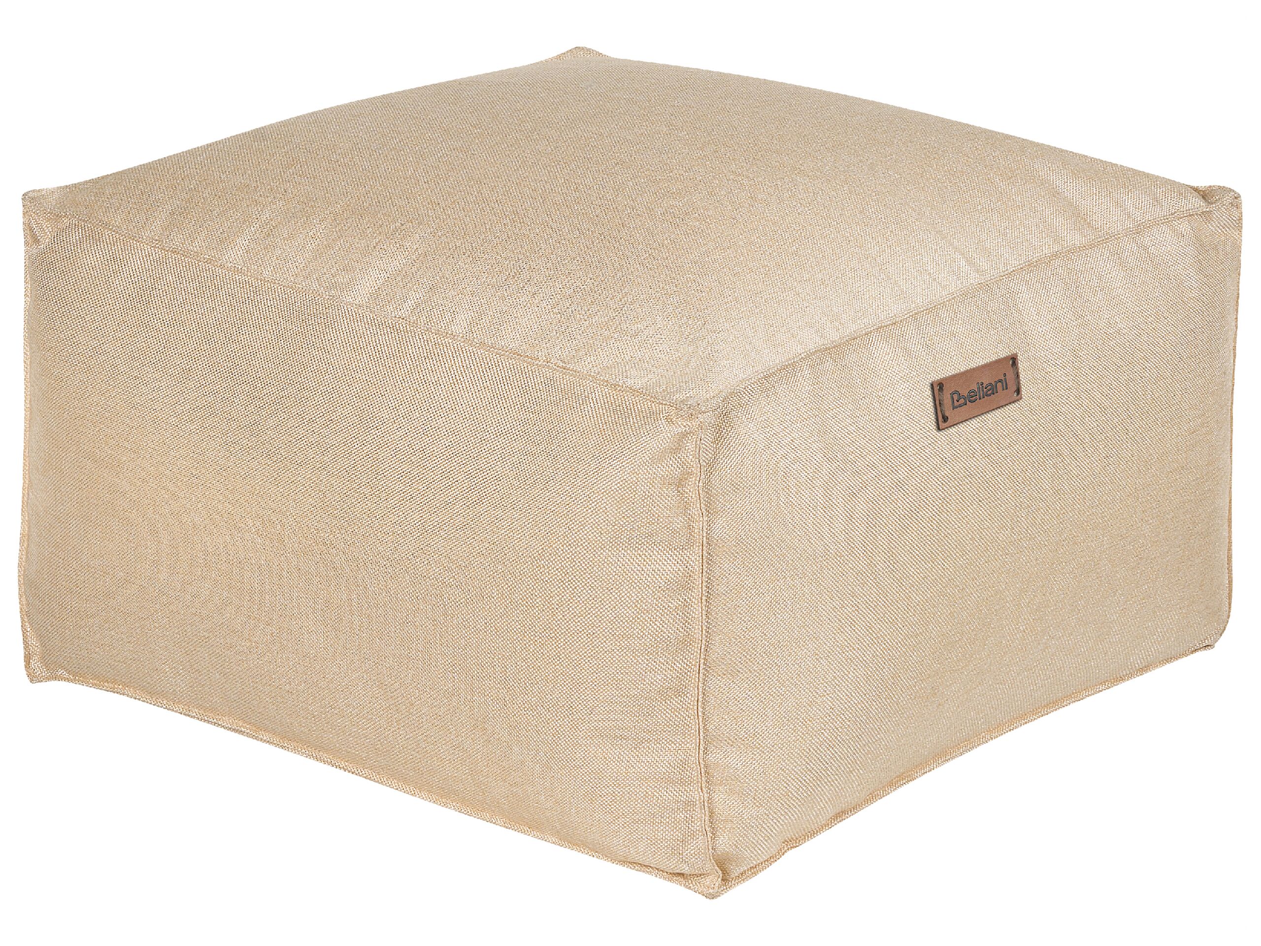 Pouffe Beige MUKKI - Gemini Interiors