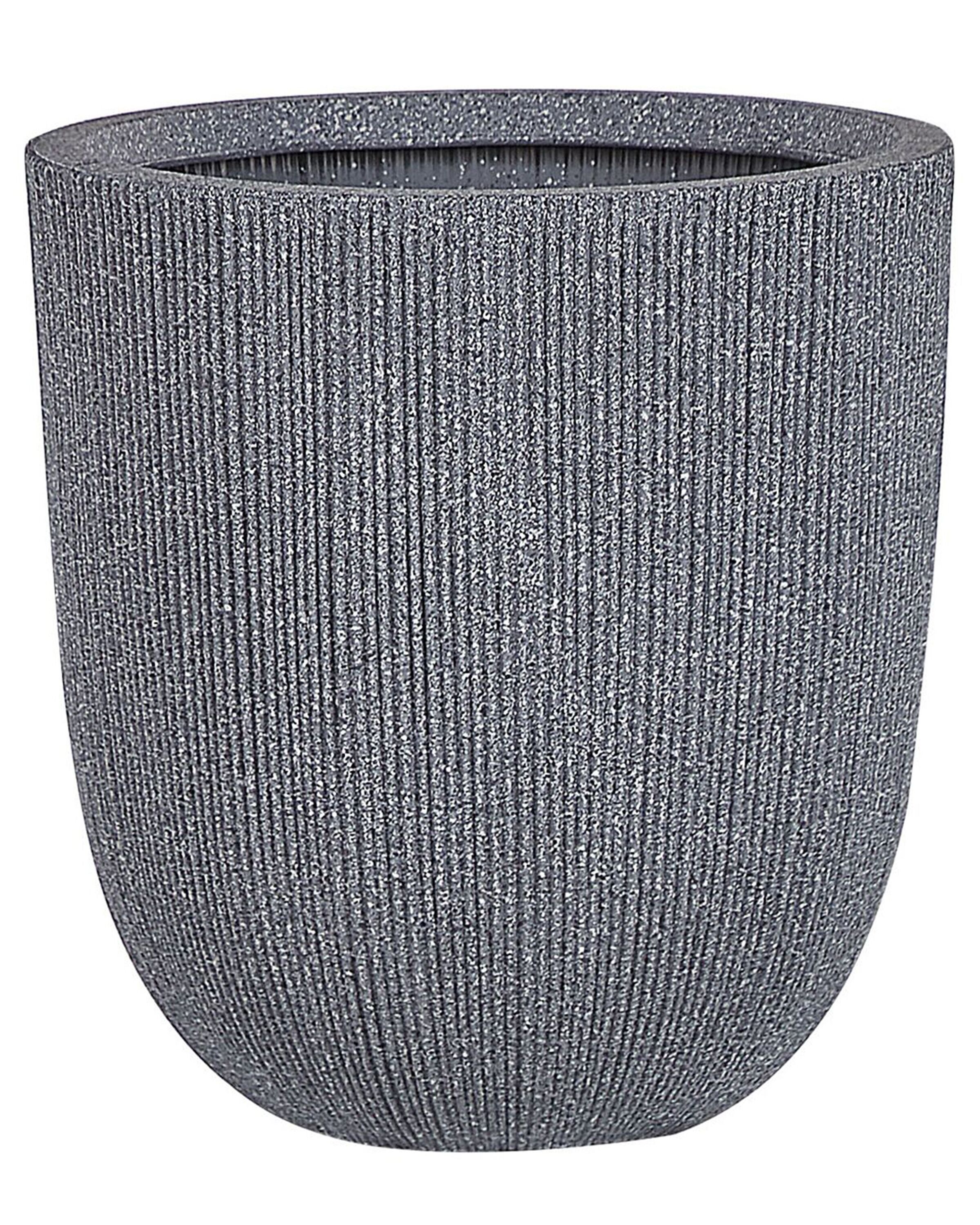 Plant Pot 31 x 31 x 33 cm Grey CHIOS - Gemini Interiors