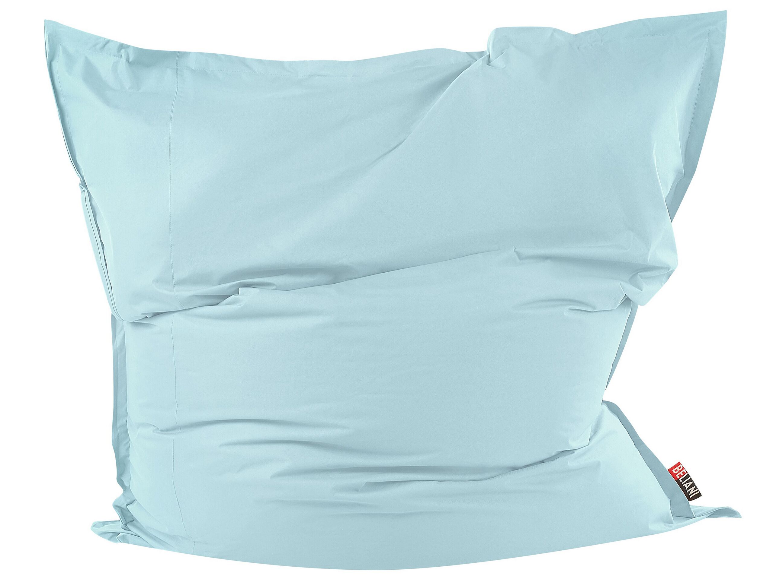 Extra Large Bean Bag 180 x 230 cm Light Blue FUZZY - Gemini Interiors