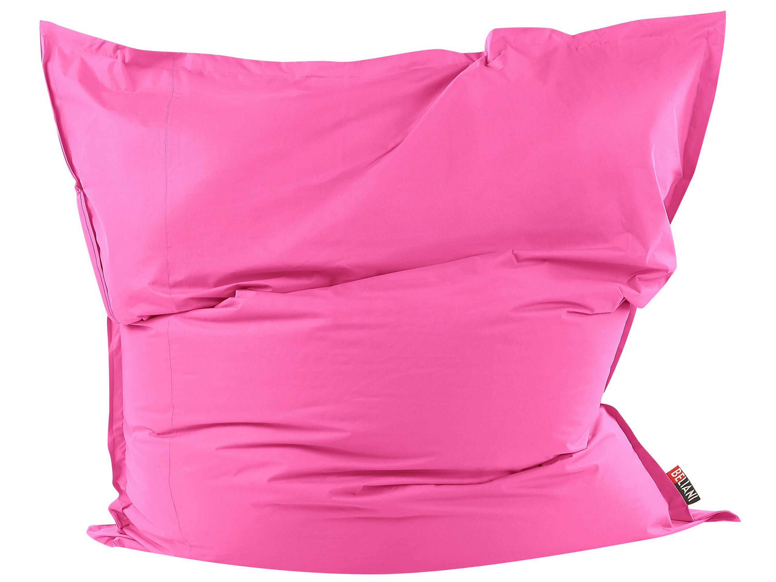 Extra Large Bean Bag 180 x 230 cm Fuchsia Pink FUZZY - Gemini Interiors