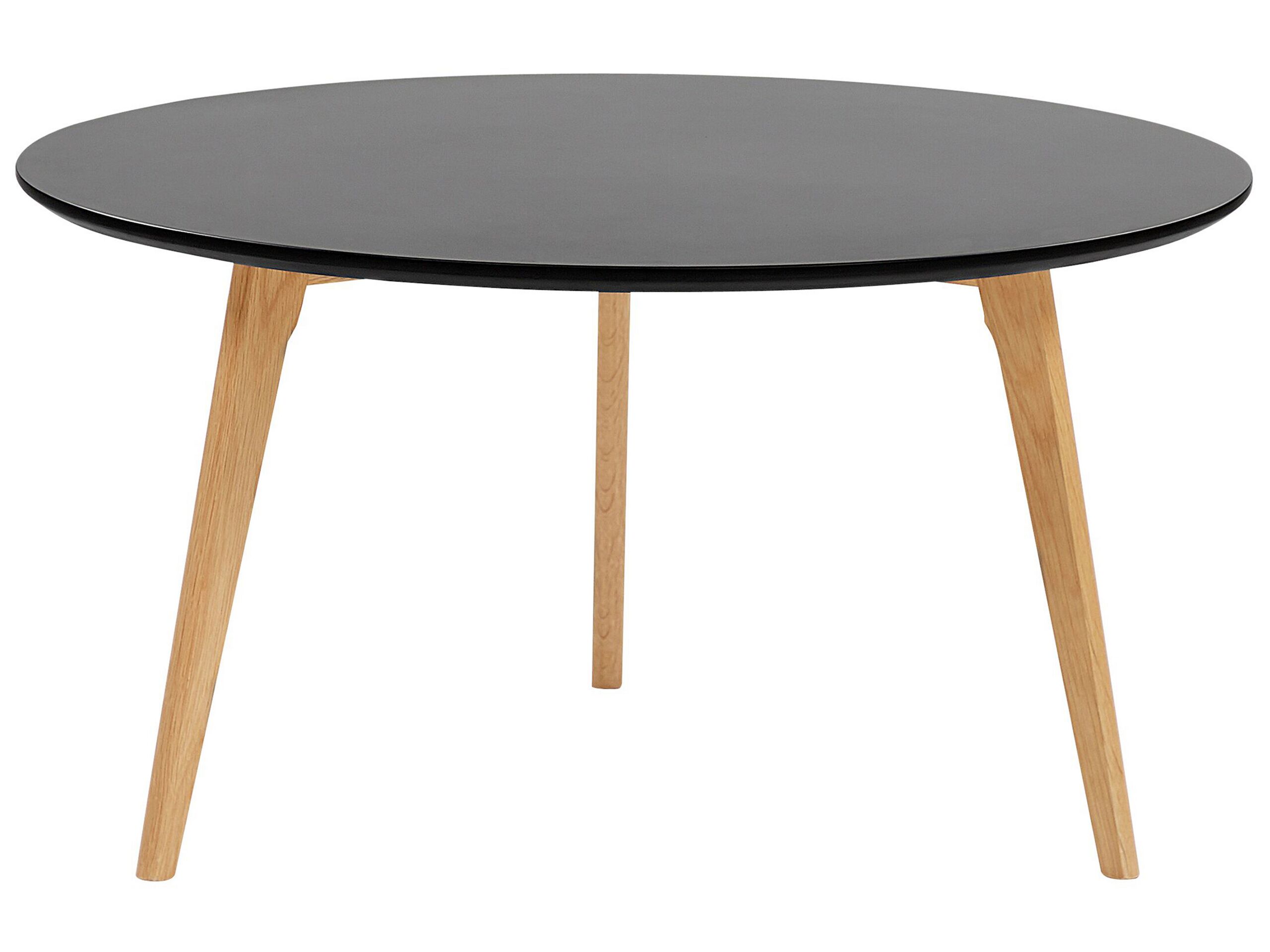 Tripod Coffee Table Black TENNESSEE - Gemini Interiors