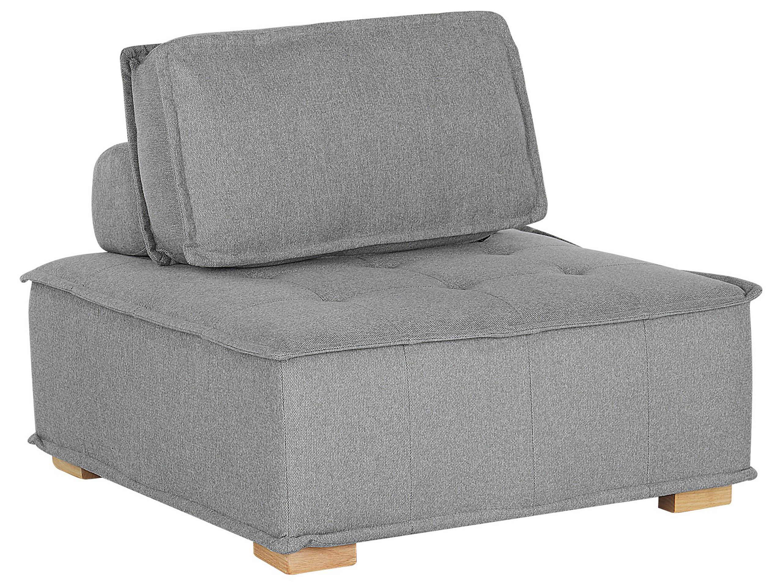 Fabric 1-Seat Section Grey TIBRO - Gemini Interiors