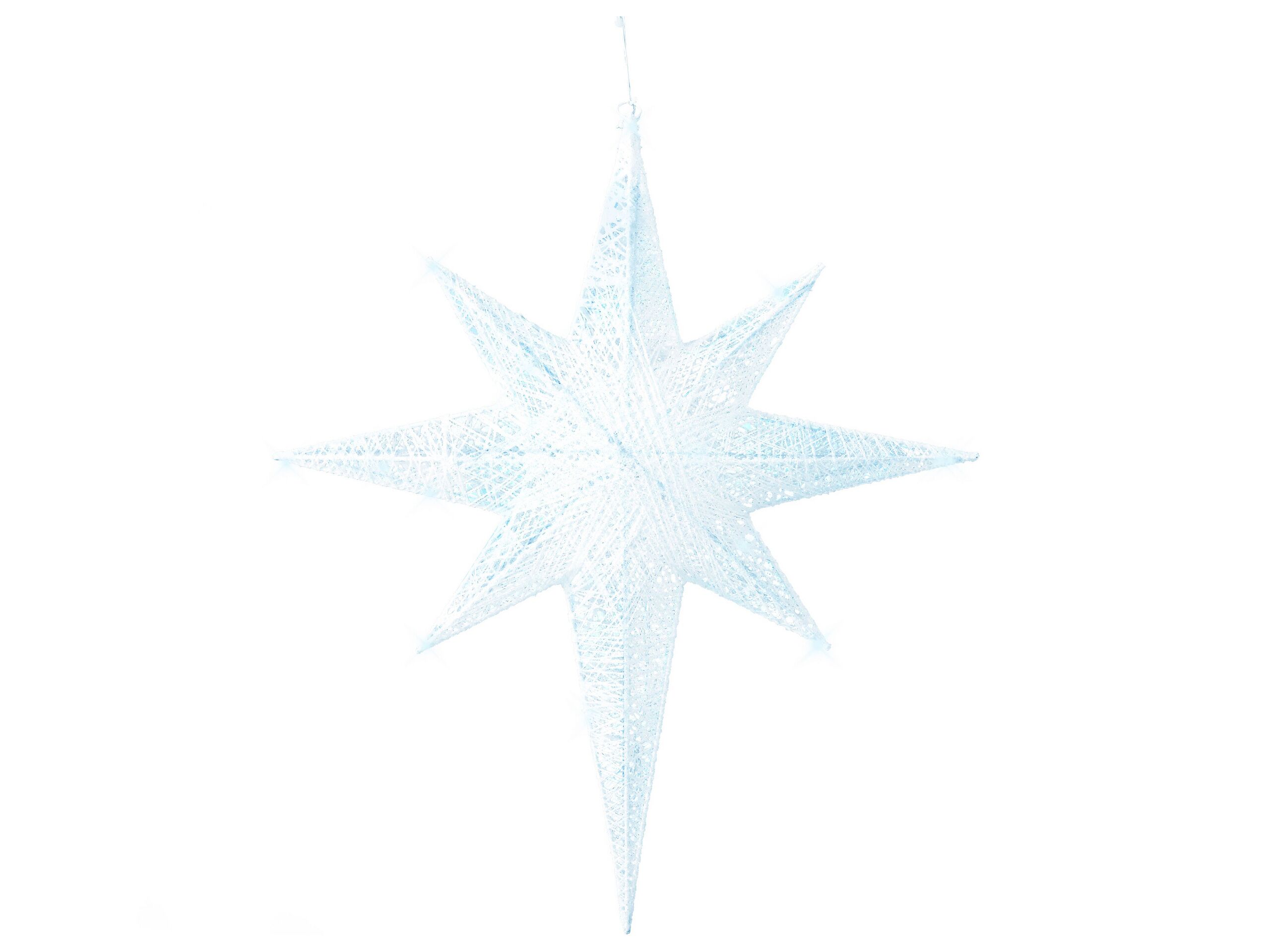 Outdoor LED Hanging Decor Star 67 cm White OSMA - Gemini Interiors