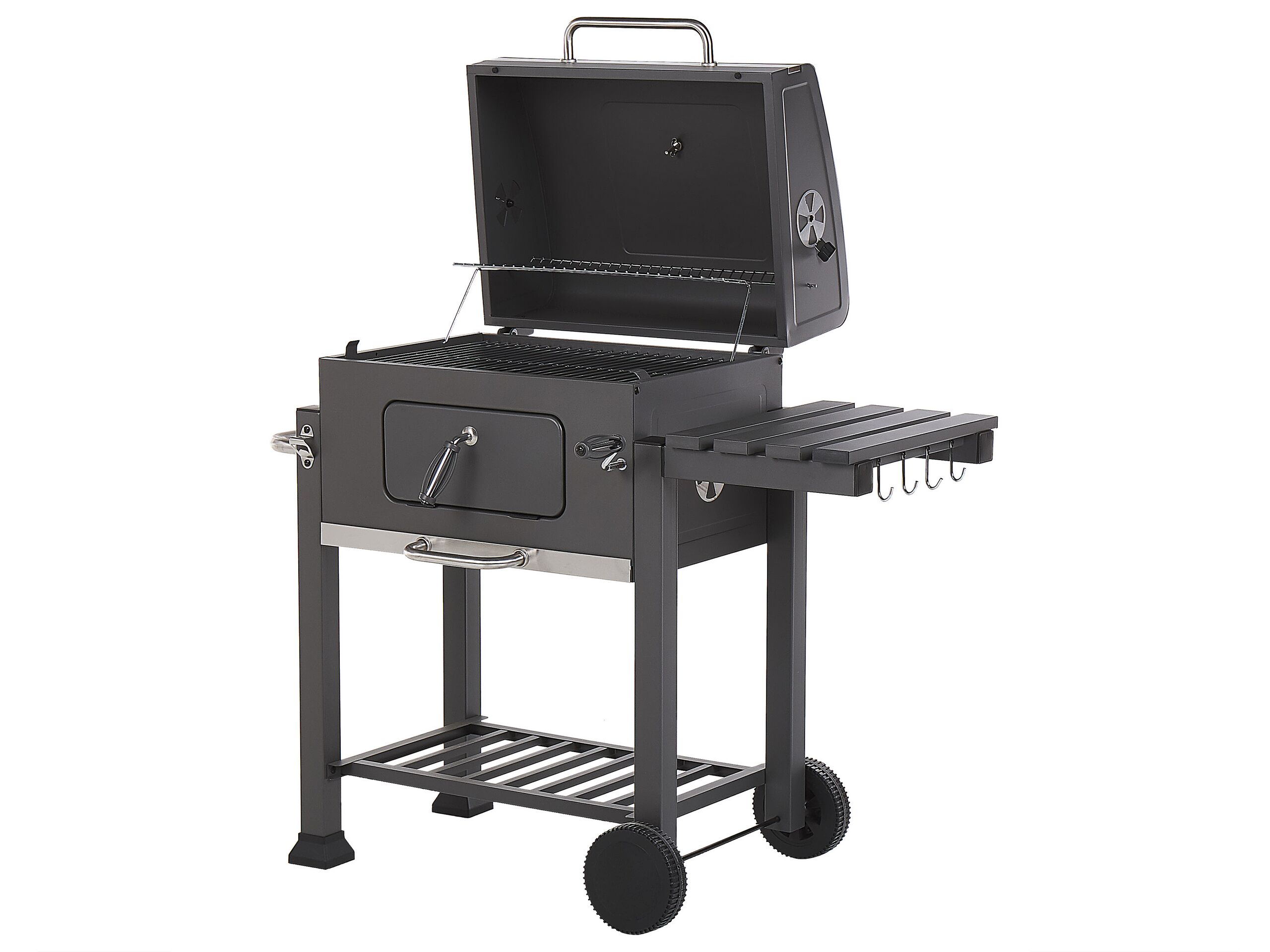 Charcoal BBQ Grill Grey PAVLOF - Gemini Interiors