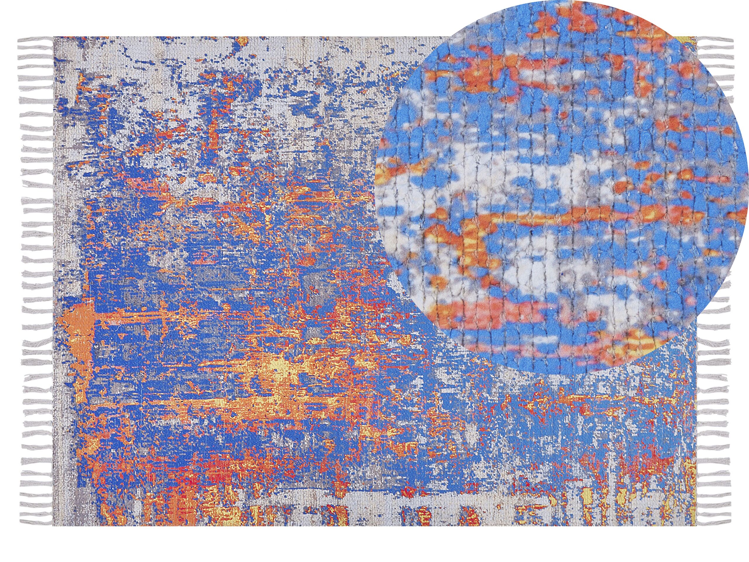 Area Rug 140x200cm Multicolour - Gemini Interiors