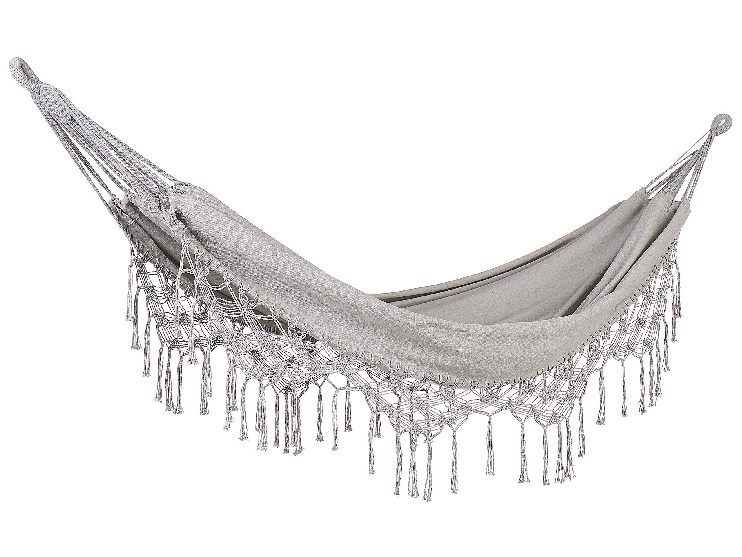 Garden Cotton Hammock Light Grey ROCCA - Gemini Interiors