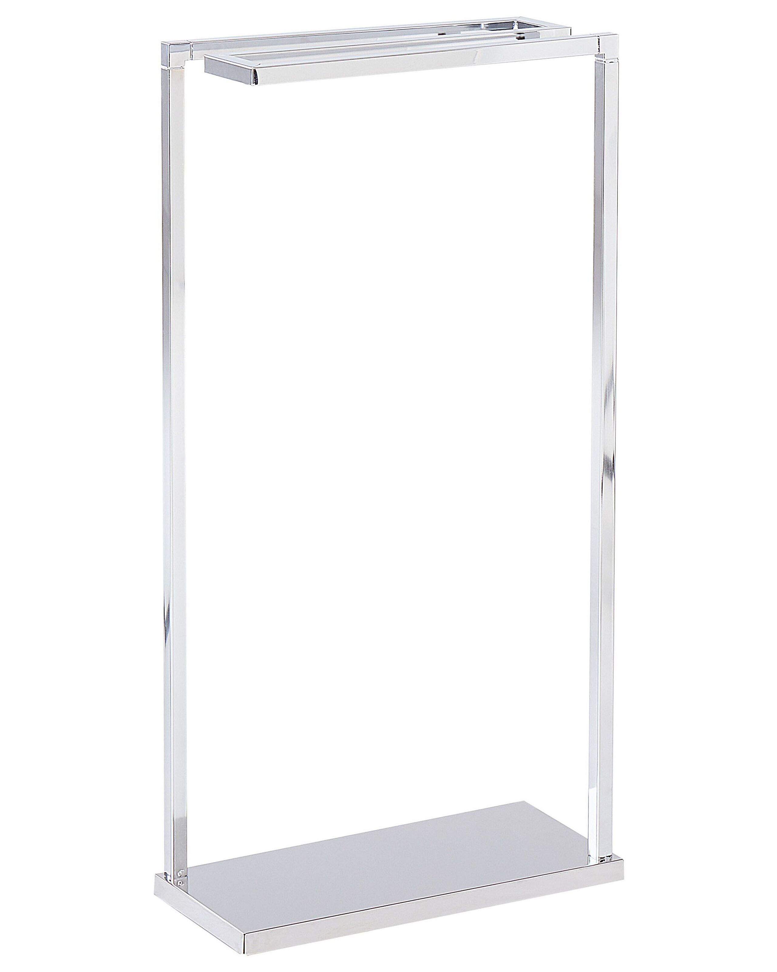 Towel Stand 42 x 83 cm Silver GARCITAS - Gemini Interiors
