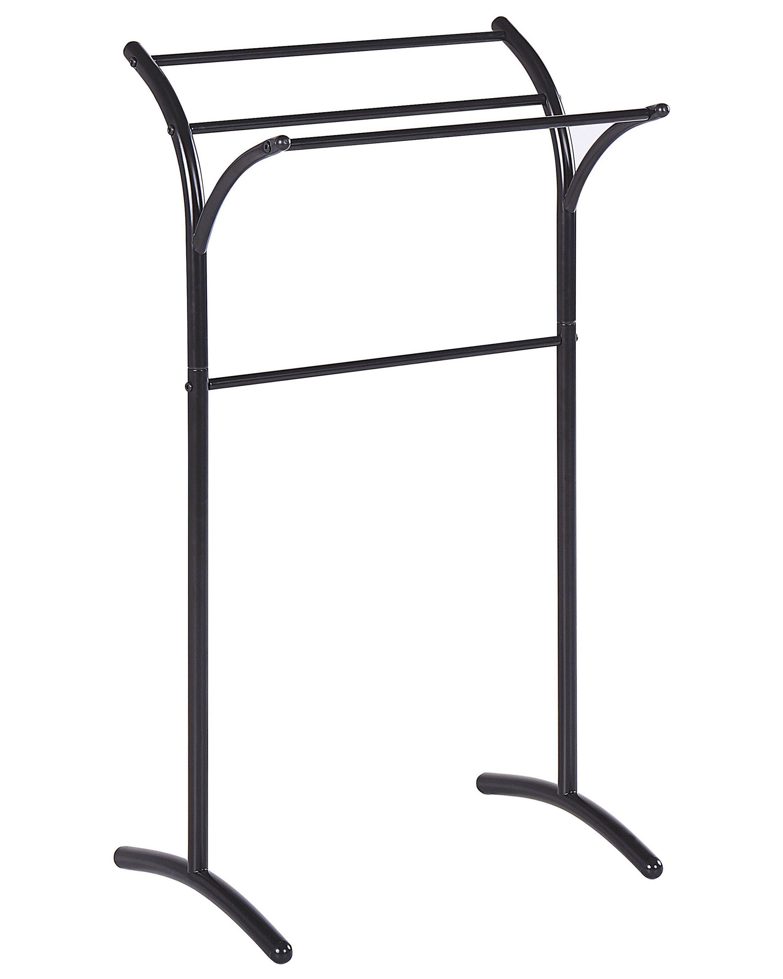 Towel Stand 51 x 91 cm Black YOPAL - Gemini Interiors