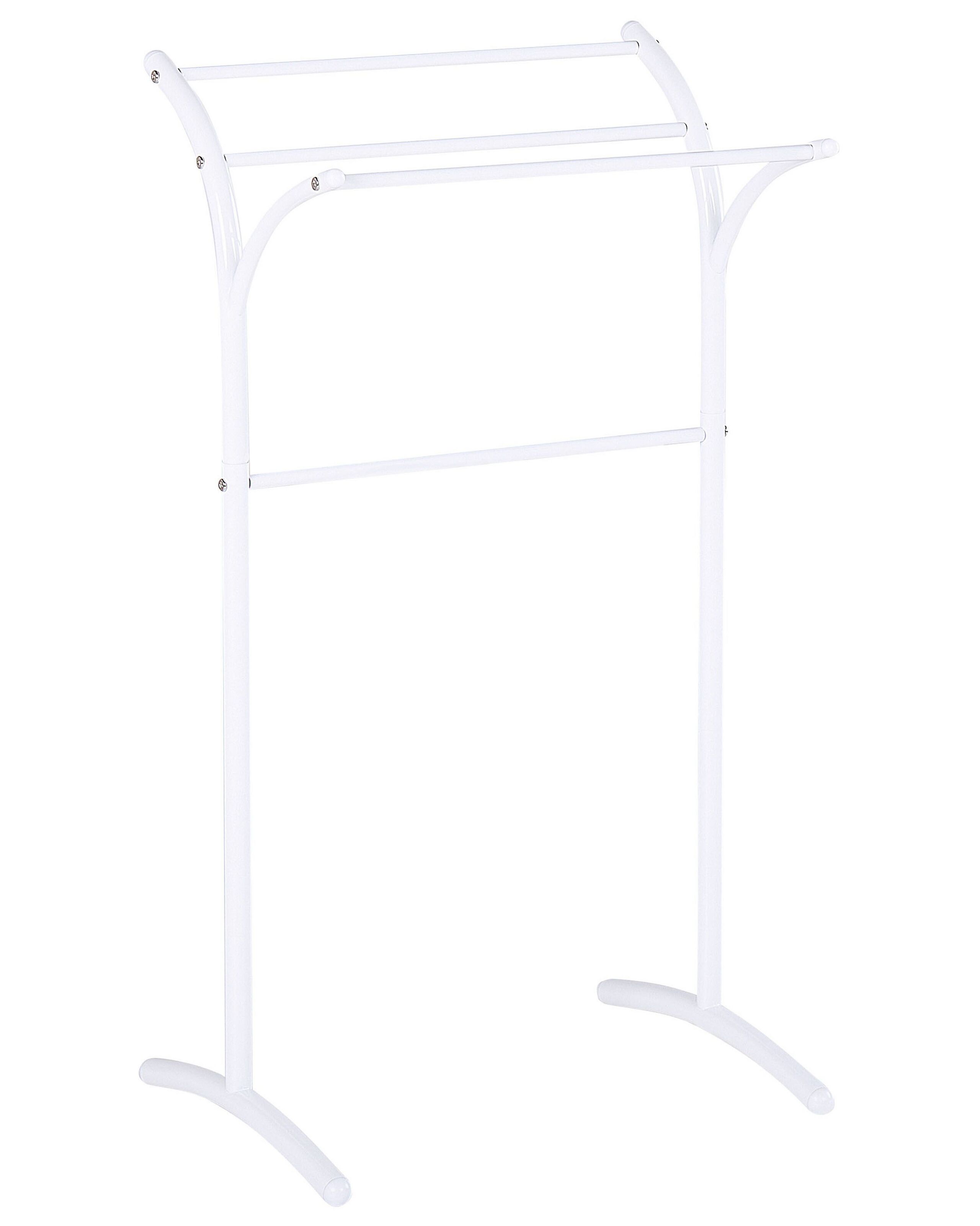 Towel Stand 51 x 91 cm White YOPAL - Gemini Interiors