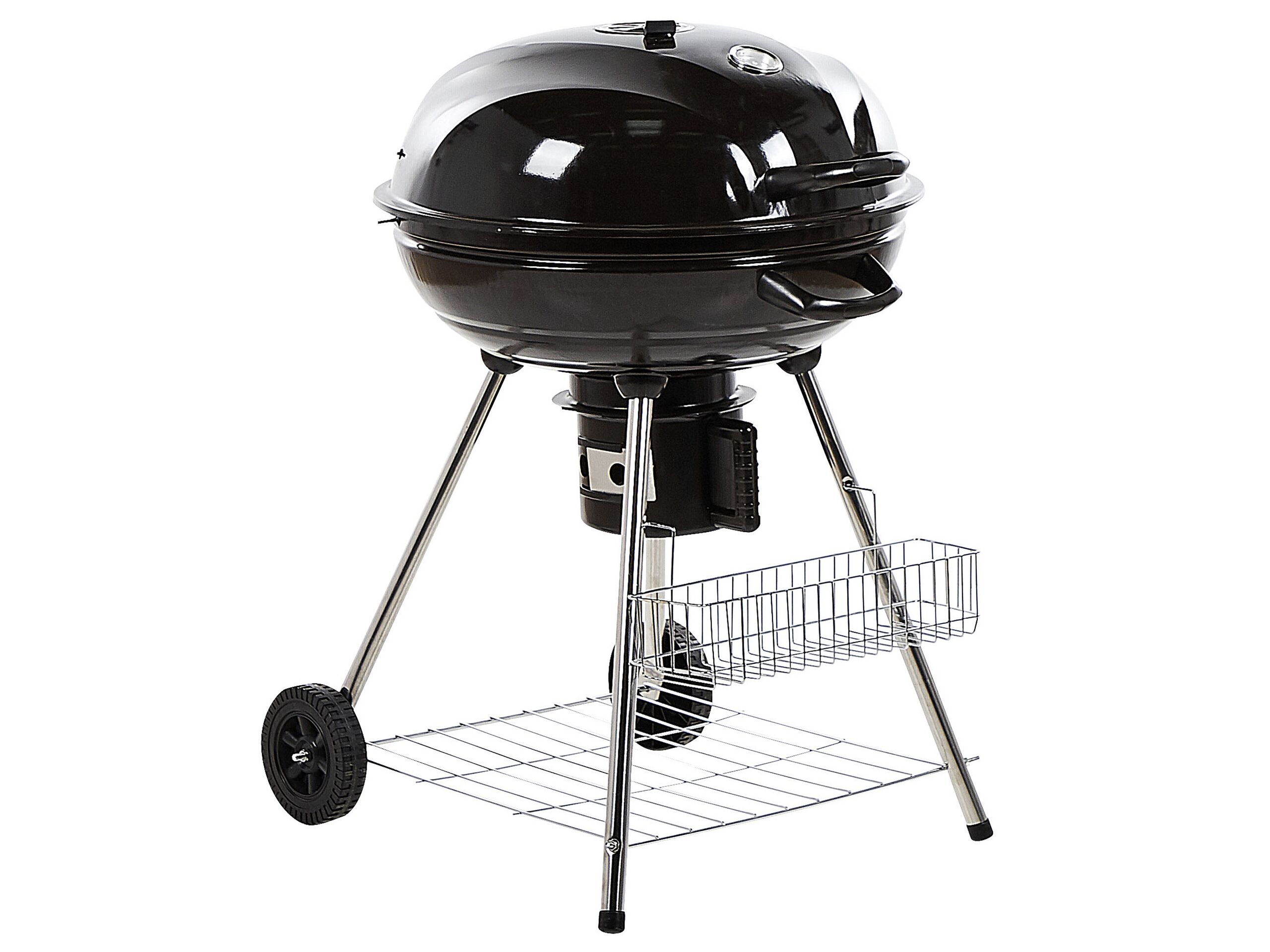 Kettle Charcoal BBQ Grill Black MARAPI - Gemini Interiors