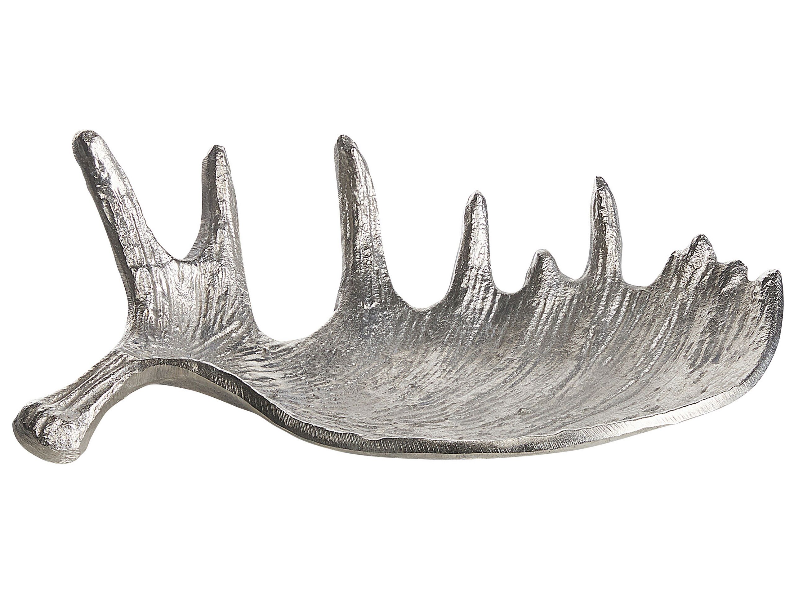 Trinket Dish Moose Antler Silver - Gemini Interiors