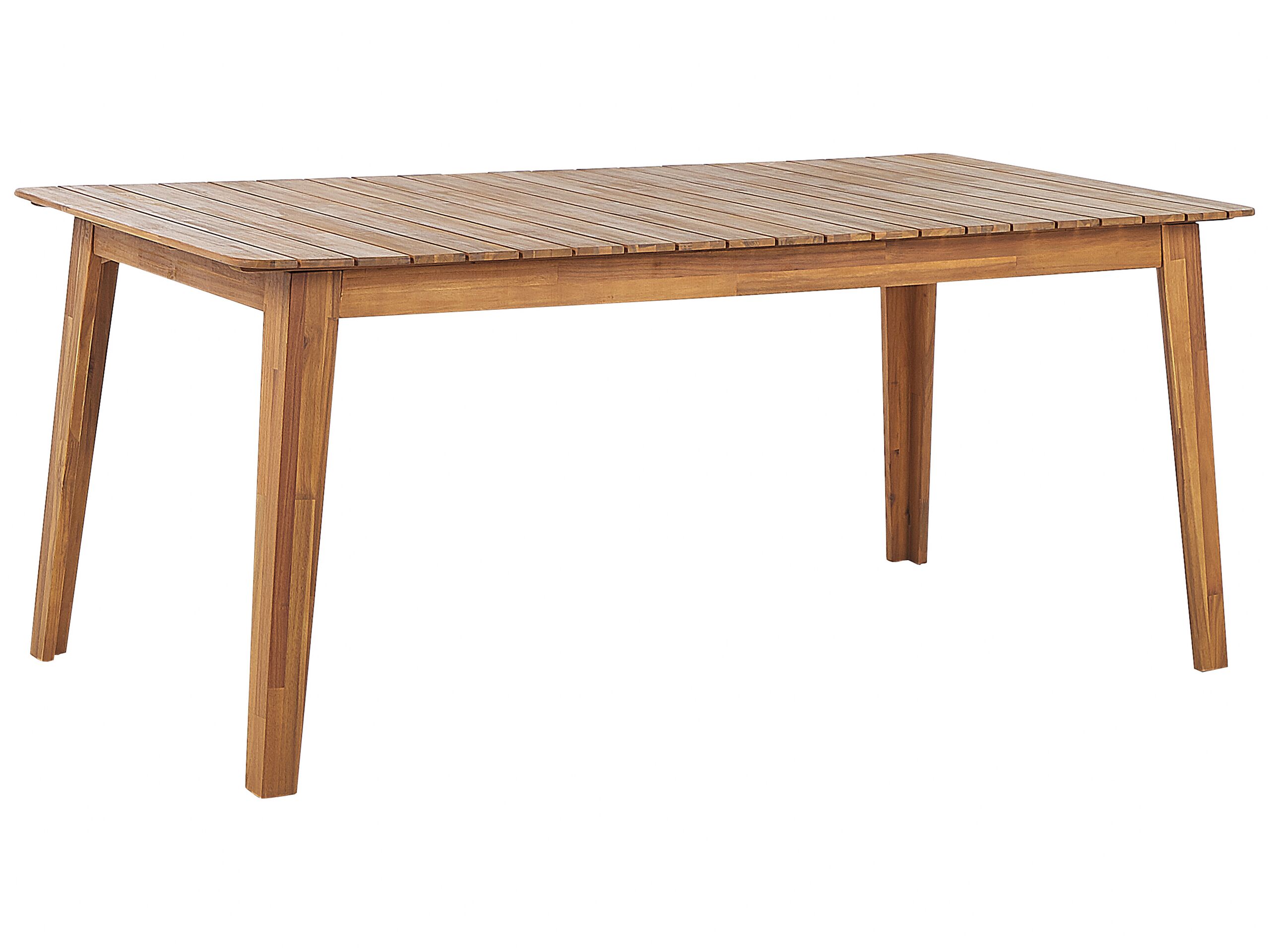 Acacia Wood Garden Dining Table 180 x 90 cm FORNELLI - Gemini Interiors