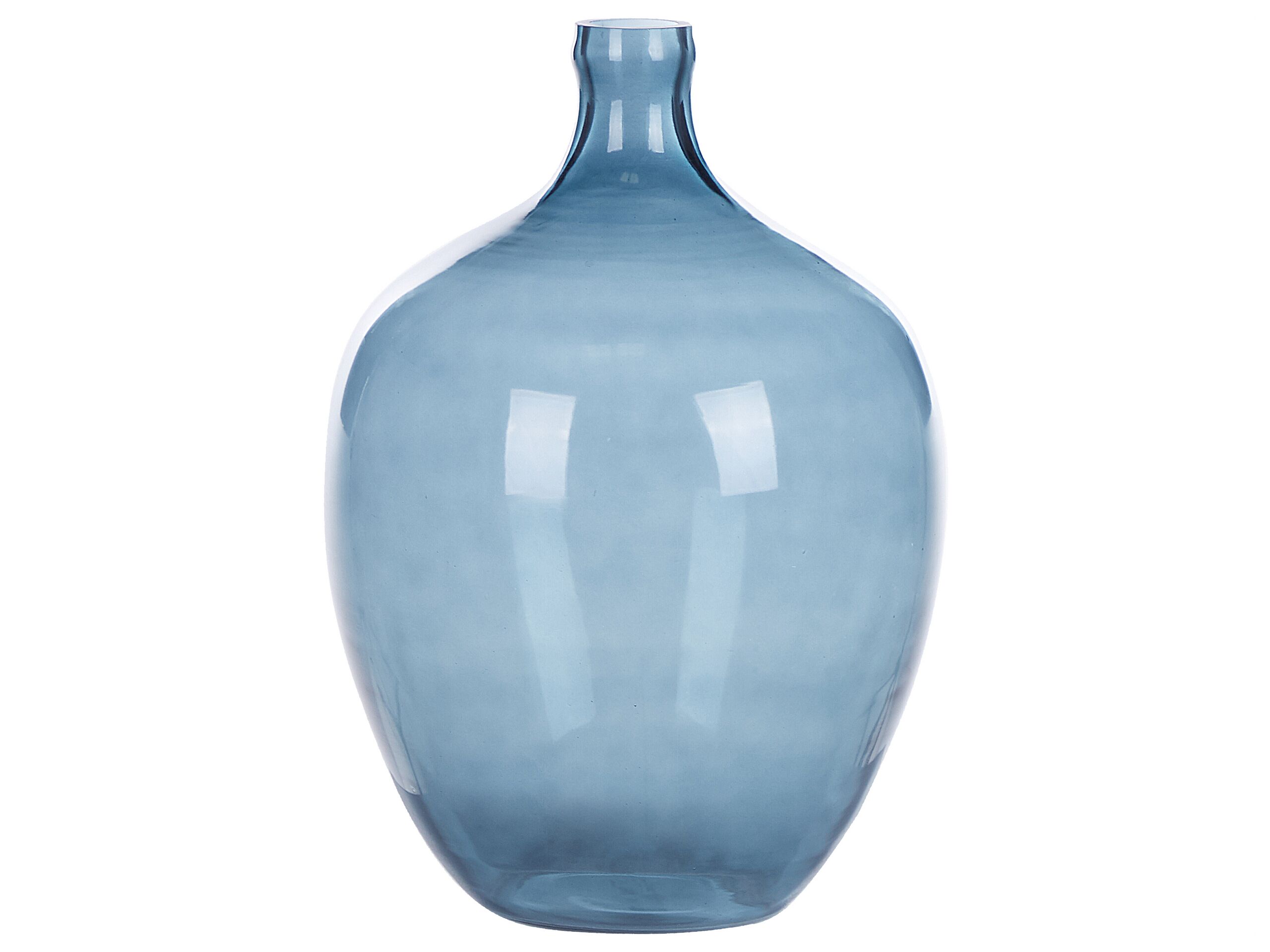 Glass Decorative Vase 39 Blue ROTI - Gemini Interiors