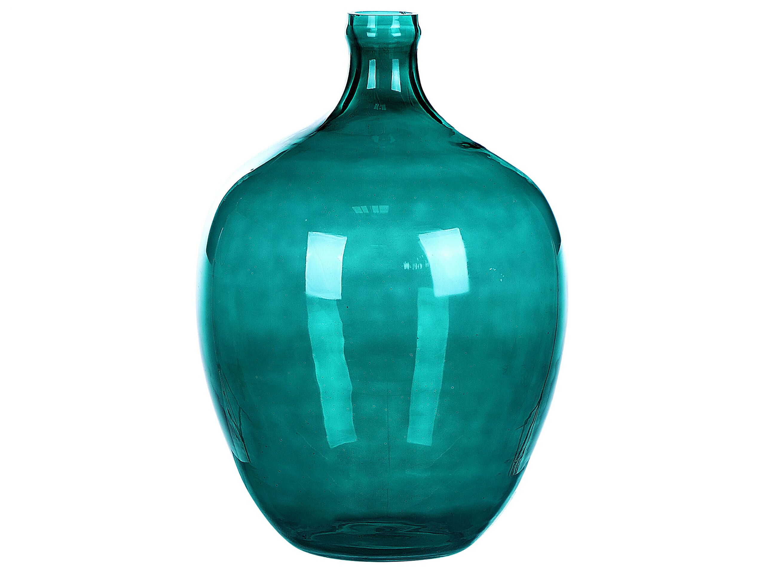 Glass Decorative Vase 39 Blue ROTI - Gemini Interiors