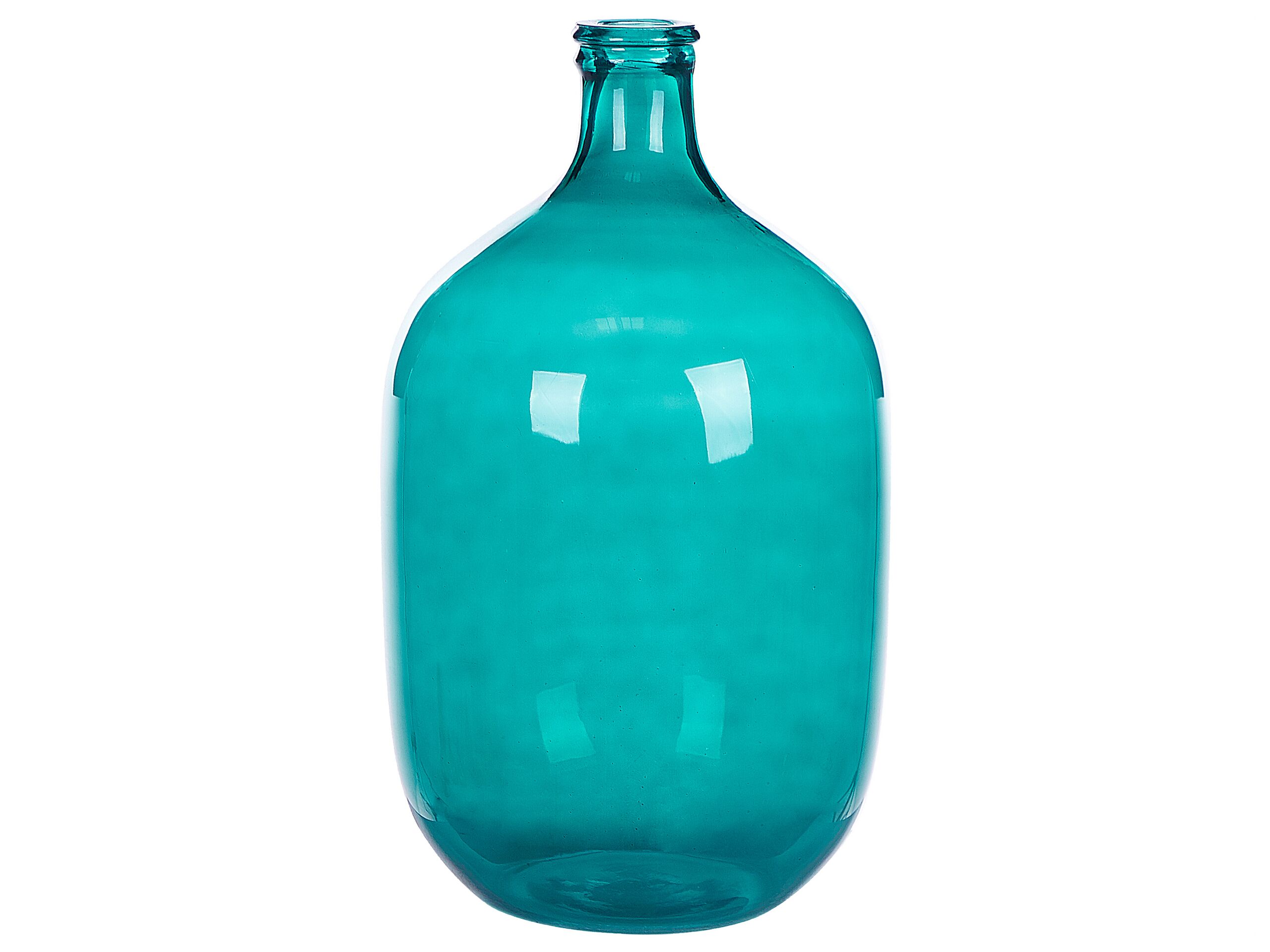 Glass Decorative Vase 48 Blue SAMOSA - Gemini Interiors