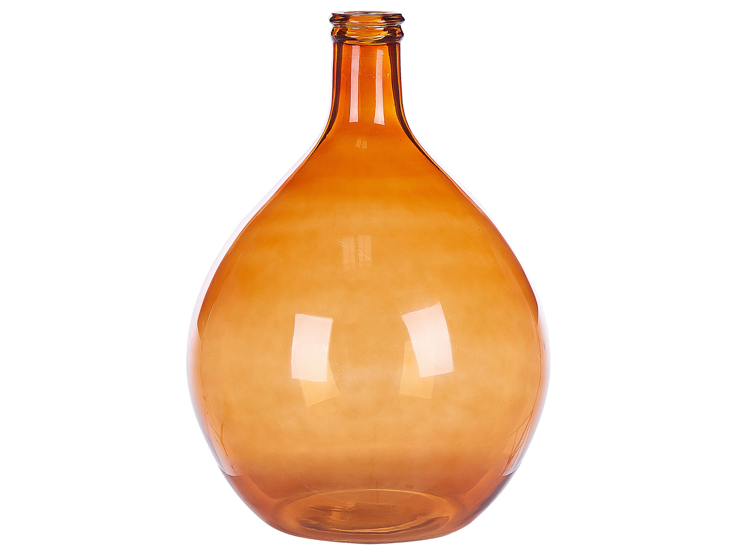 Glass Decorative Vase 48 Brown CHATNI - Gemini Interiors