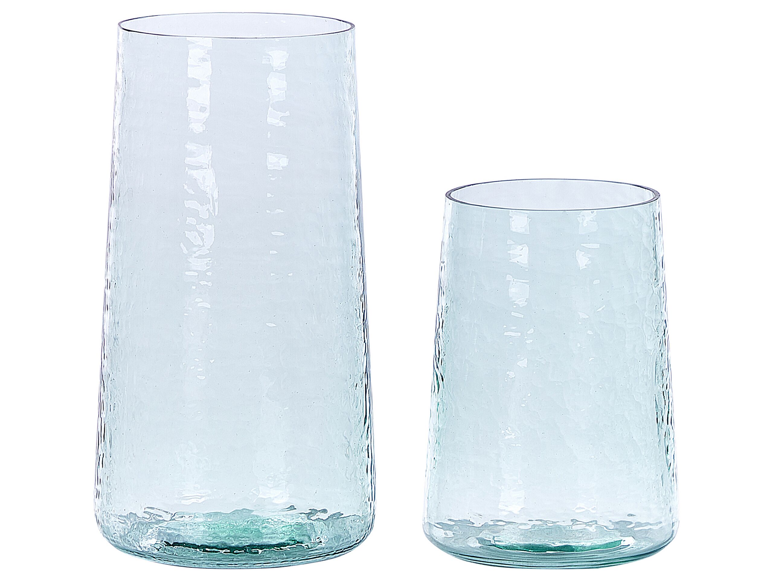 Glass Decorative Vase 25/17 Transparent KULCHE - Gemini Interiors