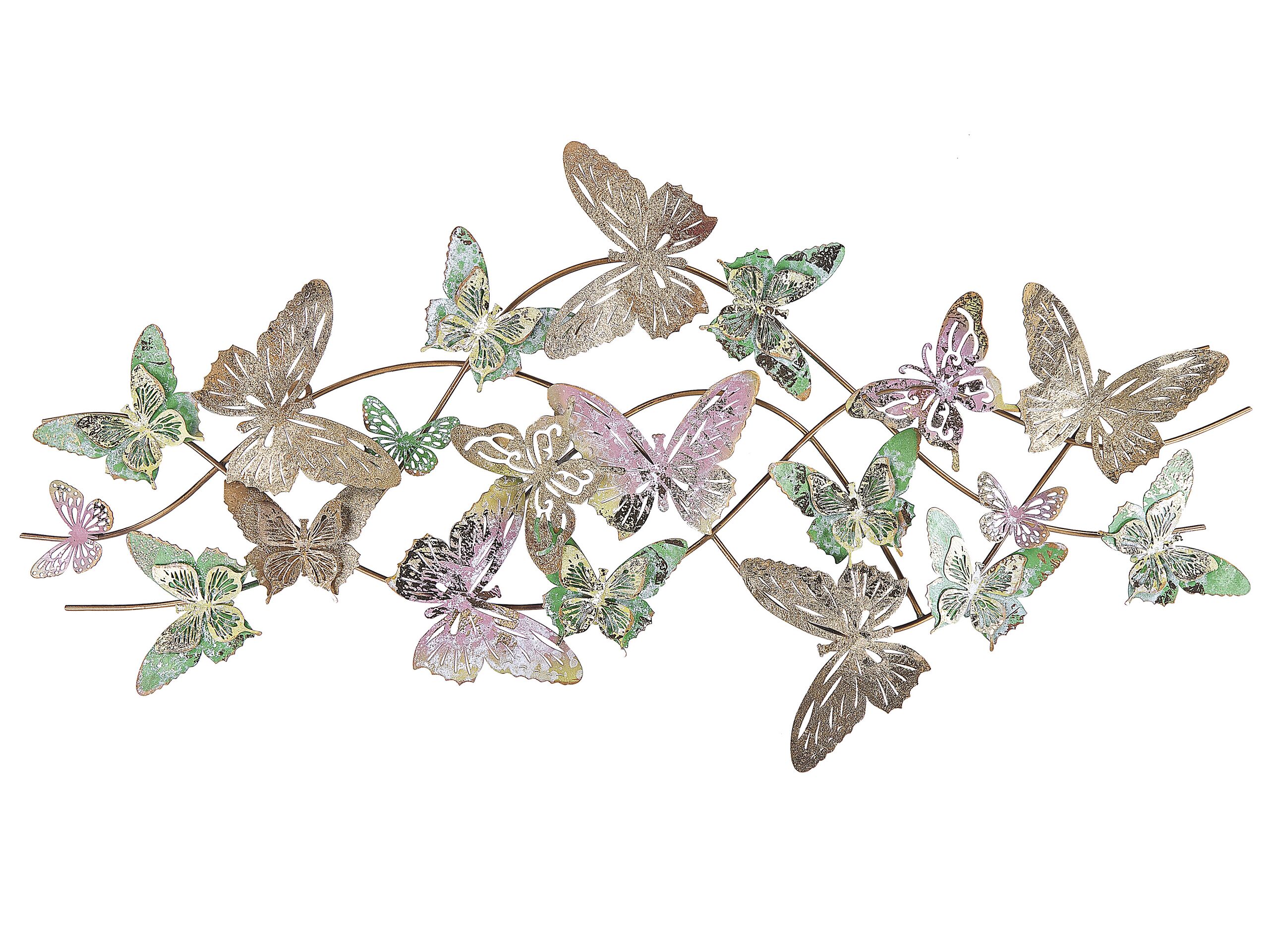 Wall DÃ cor Butterflies Multicolour GALLIUM - Gemini Interiors