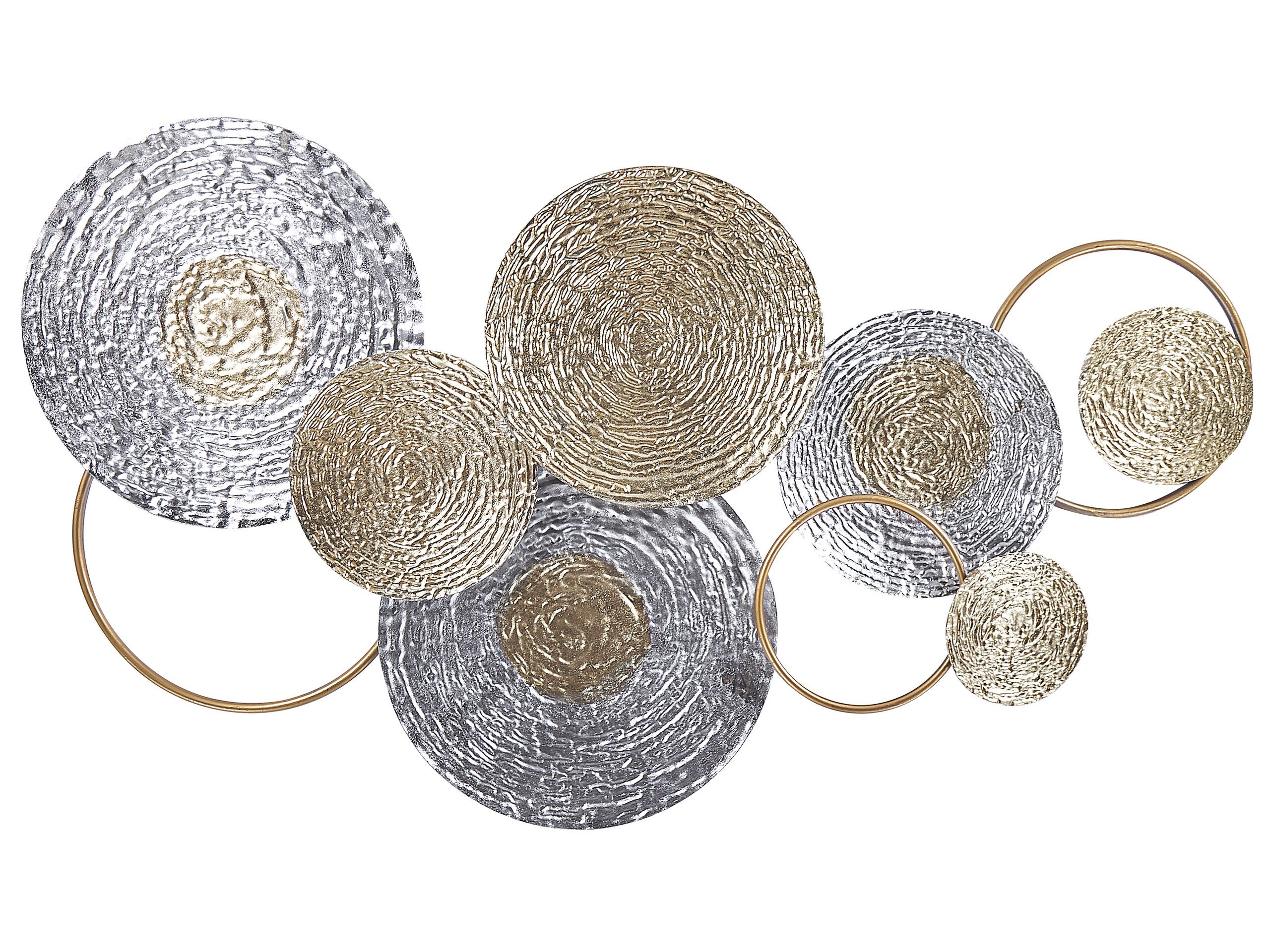 Wall DÃ cor Gold and Silver VANADIUM - Gemini Interiors
