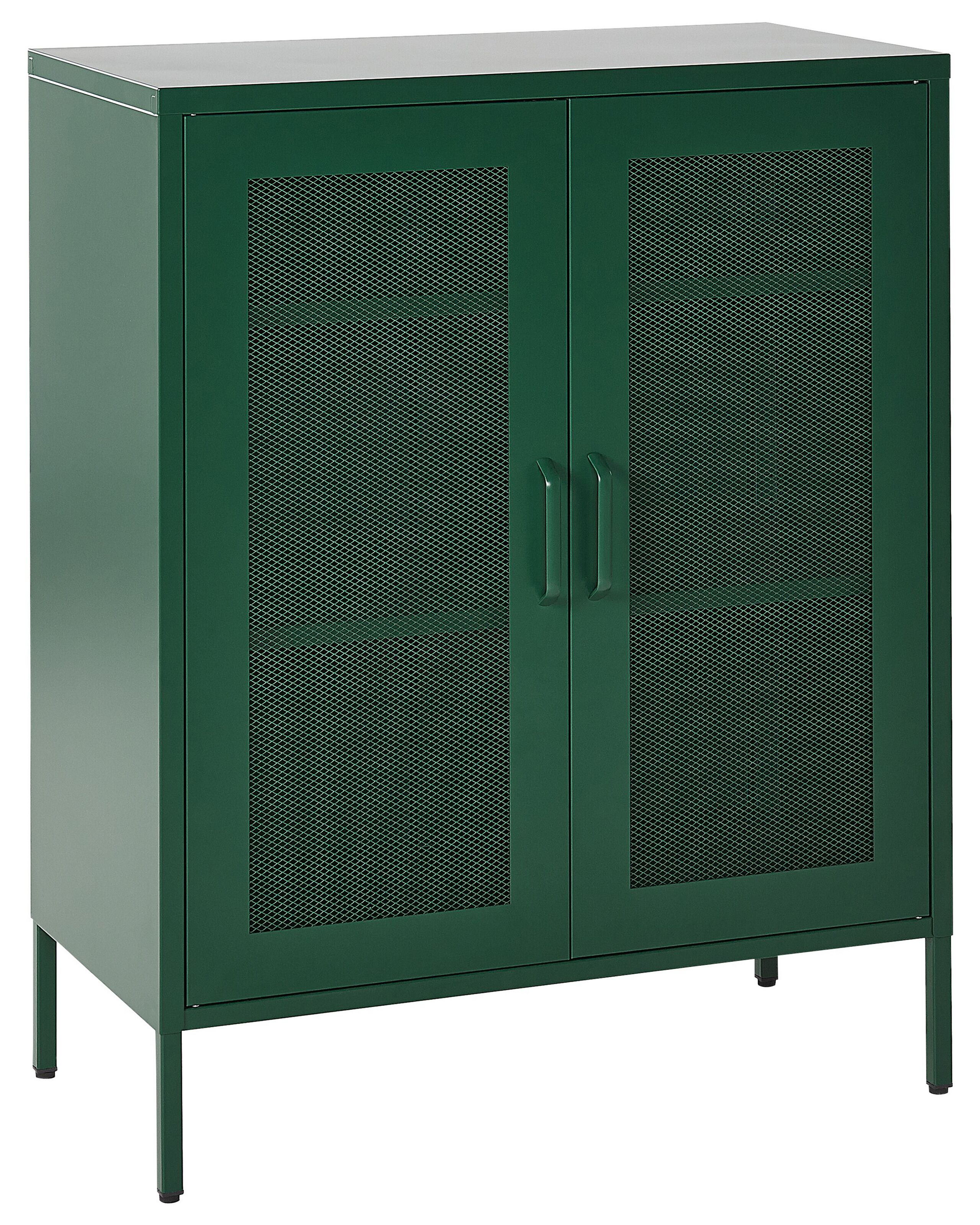 Steel Sideboard Green WAKATIPU - Gemini Interiors