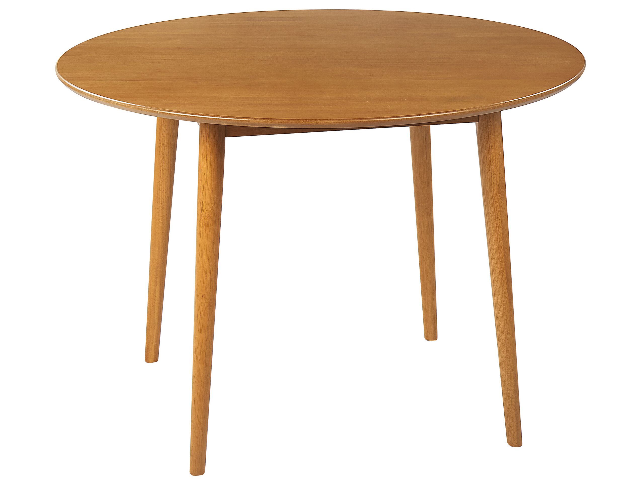 Round Dining Table âŒ€ 110 cm Light Wood RADAN - Gemini Interiors