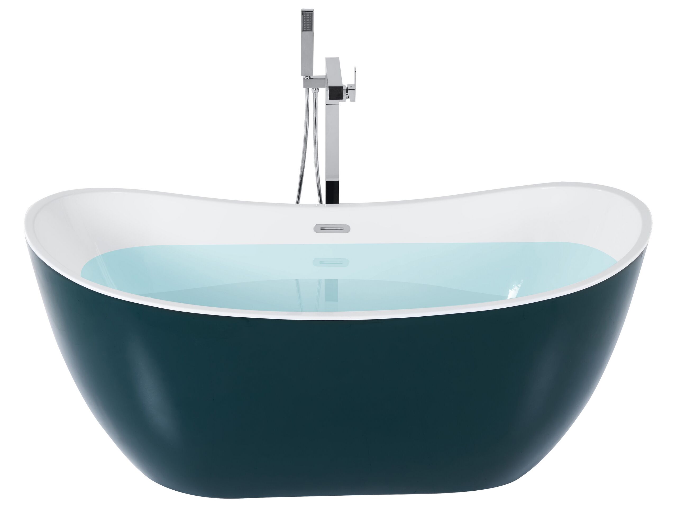 Freestanding Bath 1700 x 770 mm Green ANTIGUA - Gemini Interiors