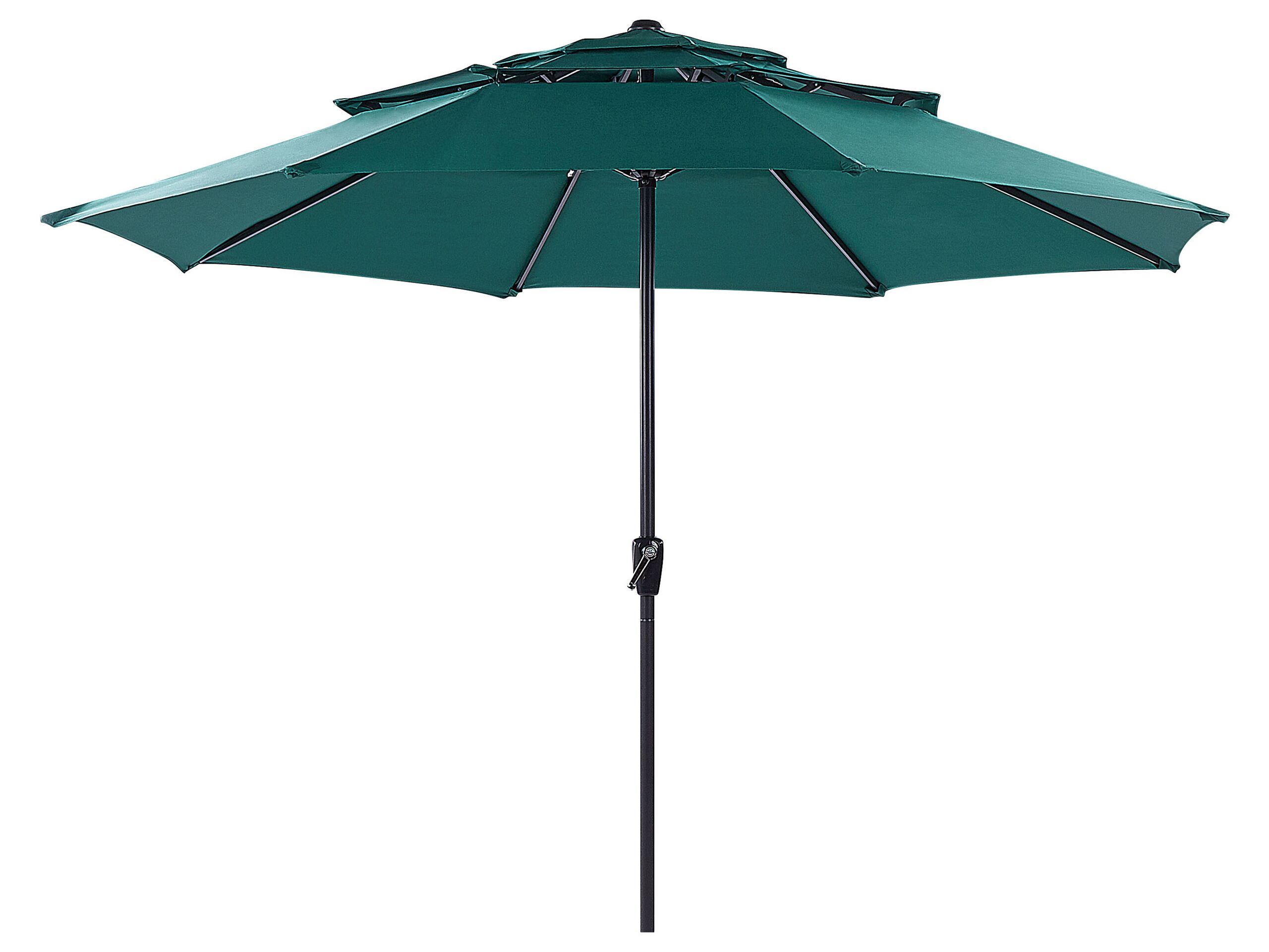 Garden Market Parasol 2.85 m Emerald Green BIBIONE - Gemini Interiors