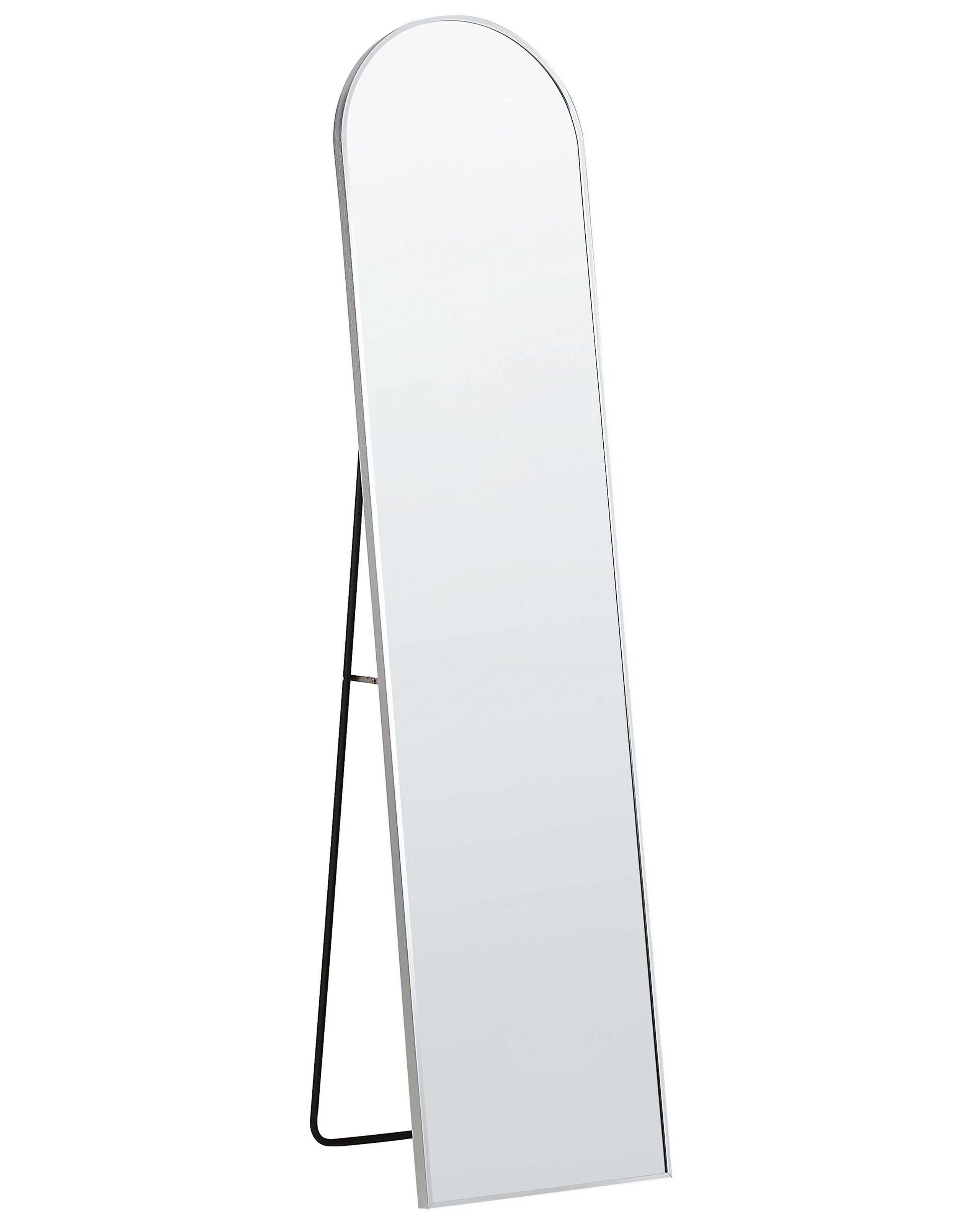 Standing Mirror Silver - Gemini Interiors