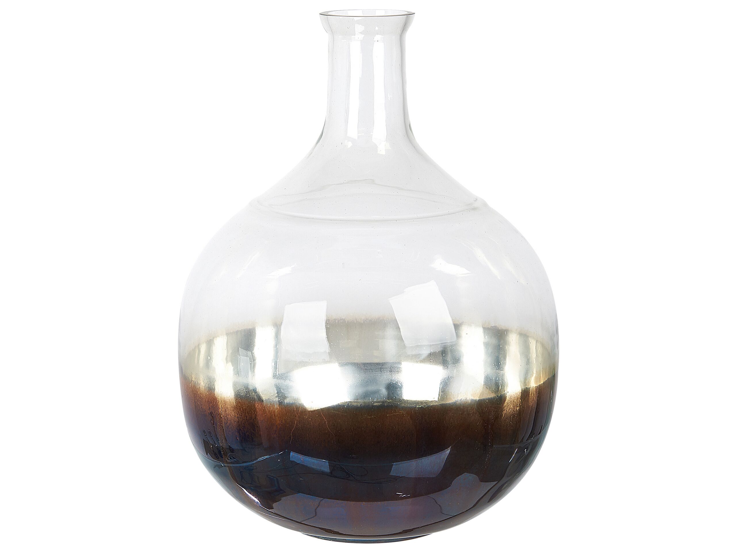 Glass Flower Vase 40 Multicolour RAZALA - Gemini Interiors