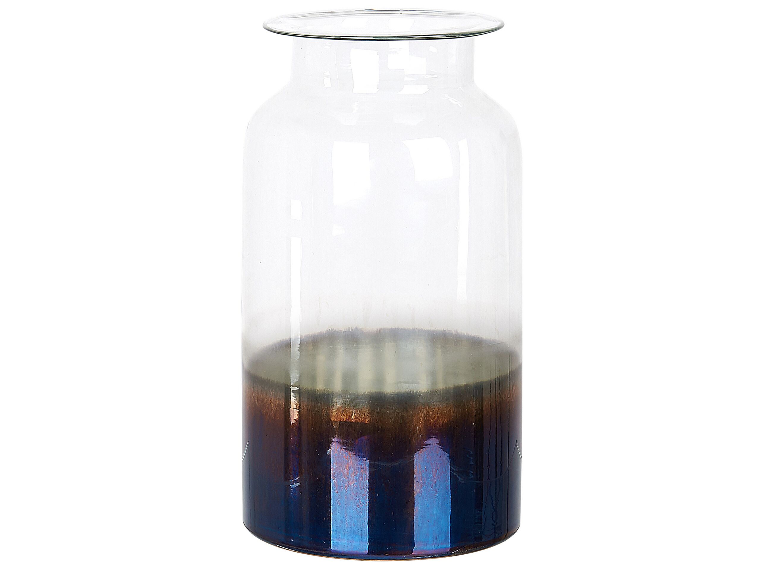 Glass Flower Vase 27 Multicolour BHATURE - Gemini Interiors