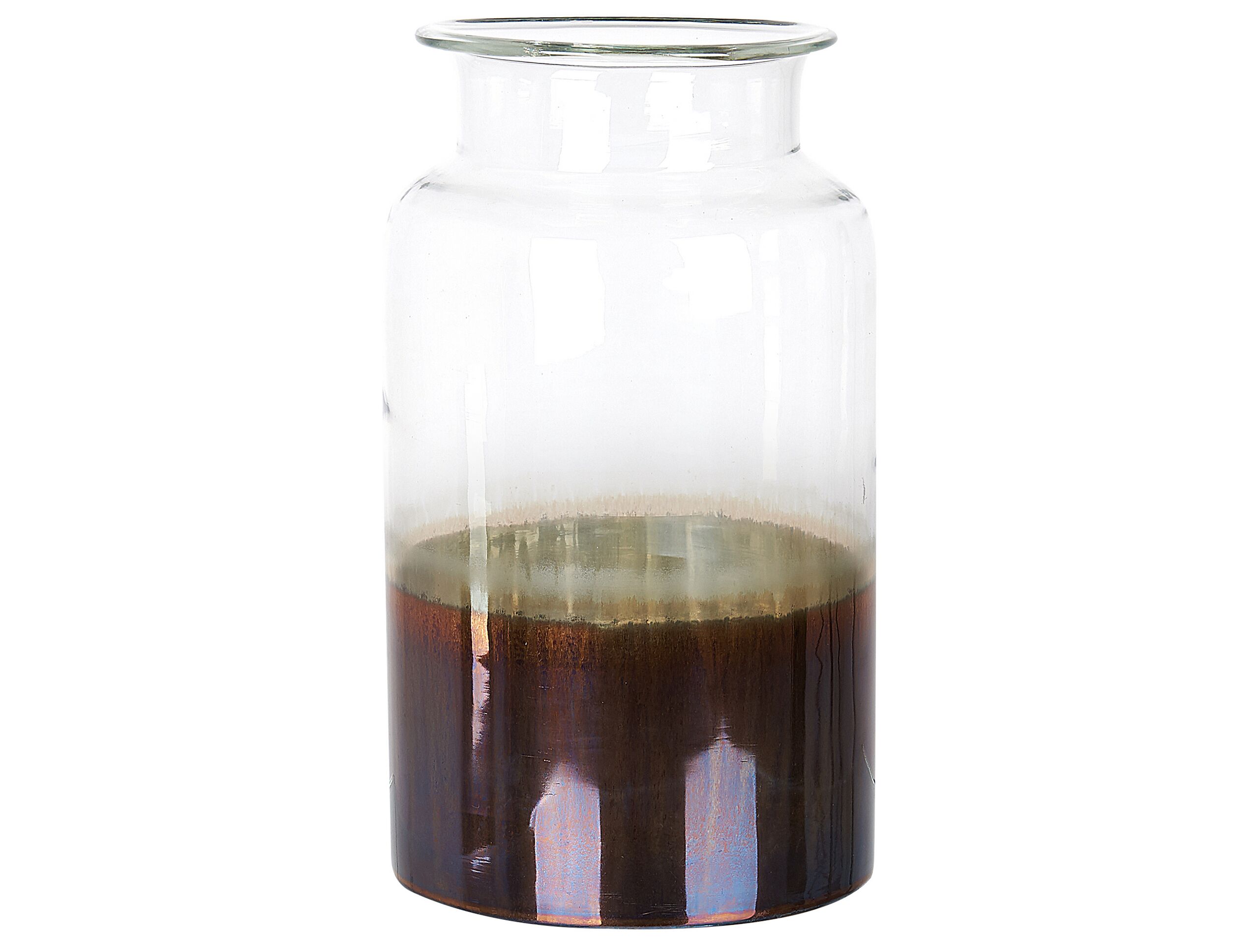 Glass Flower Vase 30 Multicolour BHATURE - Gemini Interiors