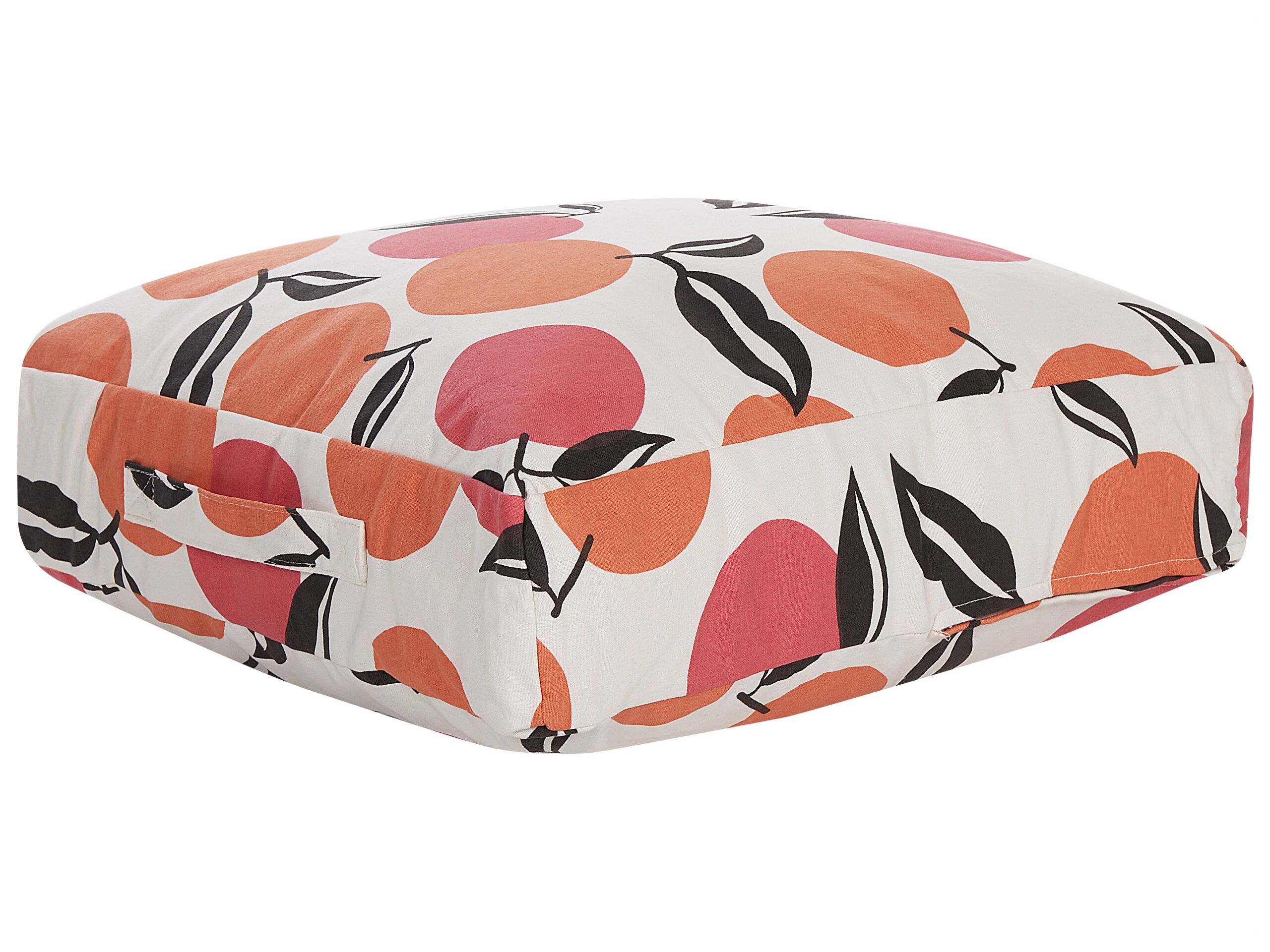 Cotton Floor Cushion 50 x 50 x 20 cm Multicolour MELLAL - Gemini Interiors