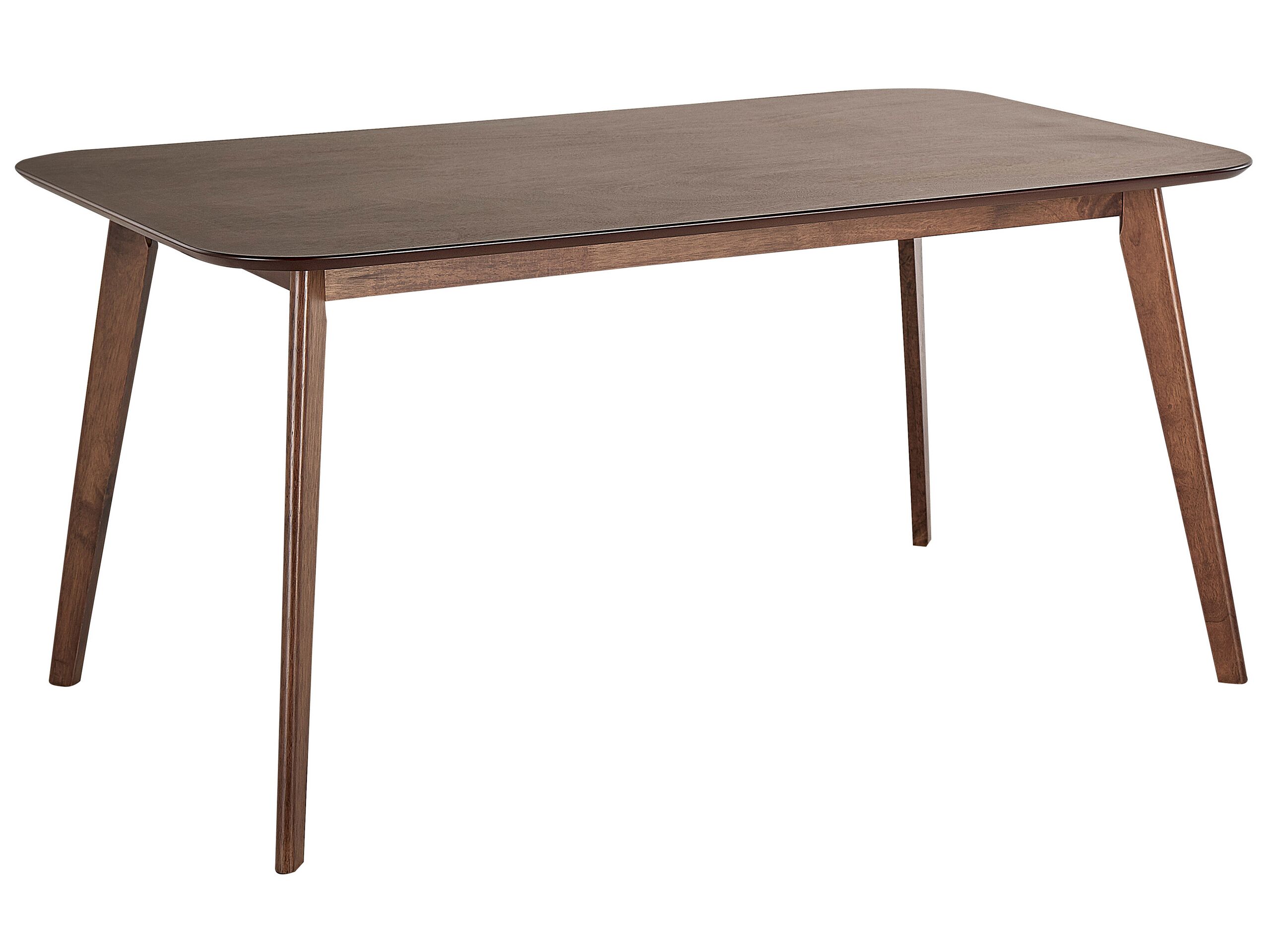 Dining Table 150 x 90 cm Dark Wood EPHRATA - Gemini Interiors