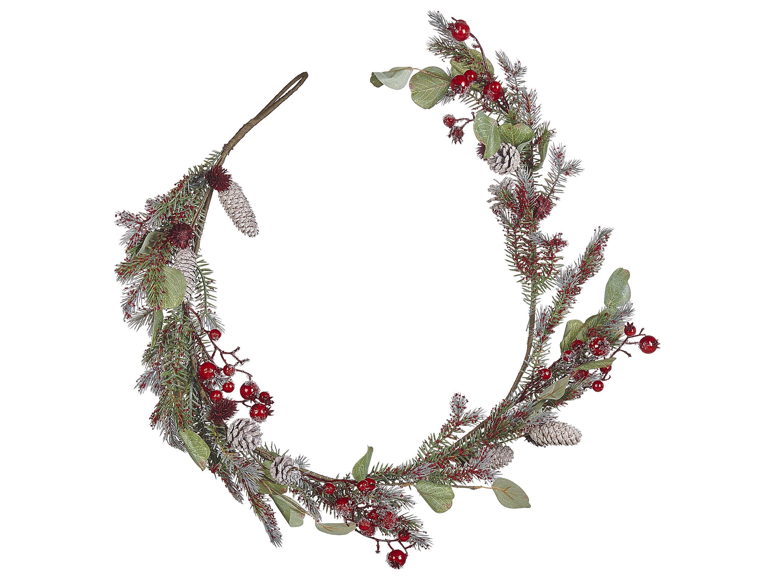 Christmas Garland 150cm Green and Red - Gemini Interiors