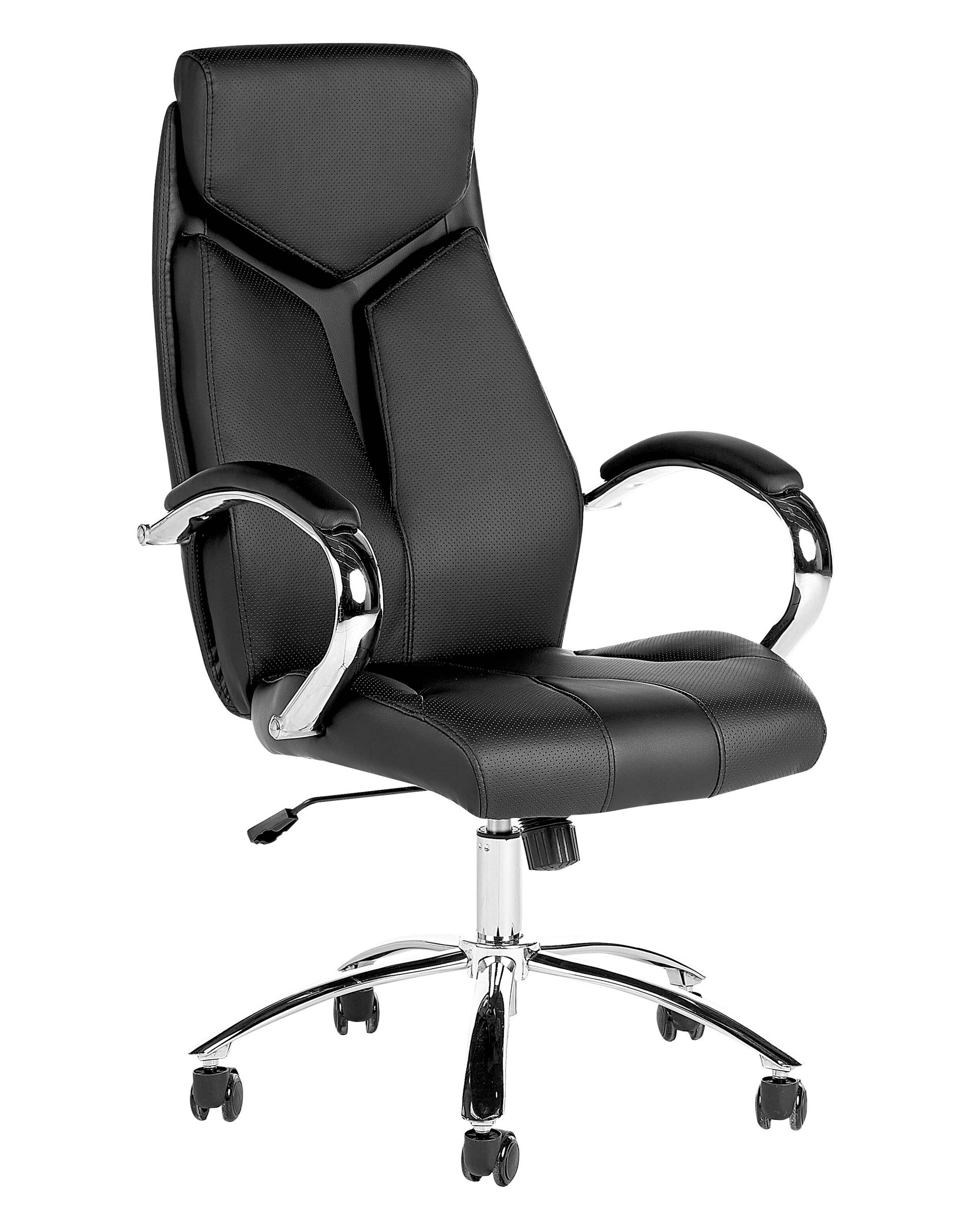 Swivel Office Chair Black FORMULA - Gemini Interiors