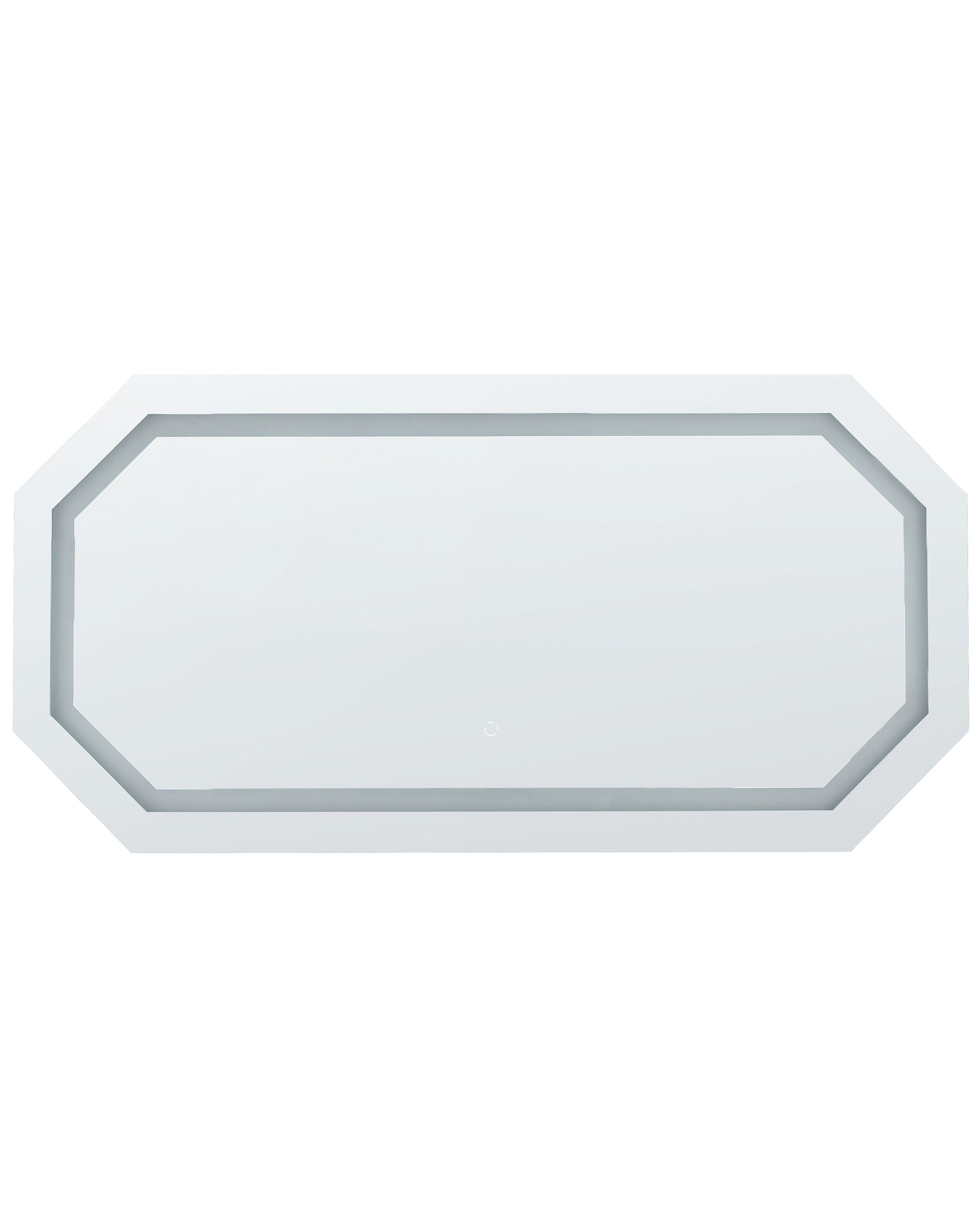 LED Wall Mirror 120x60cm Silver - Gemini Interiors