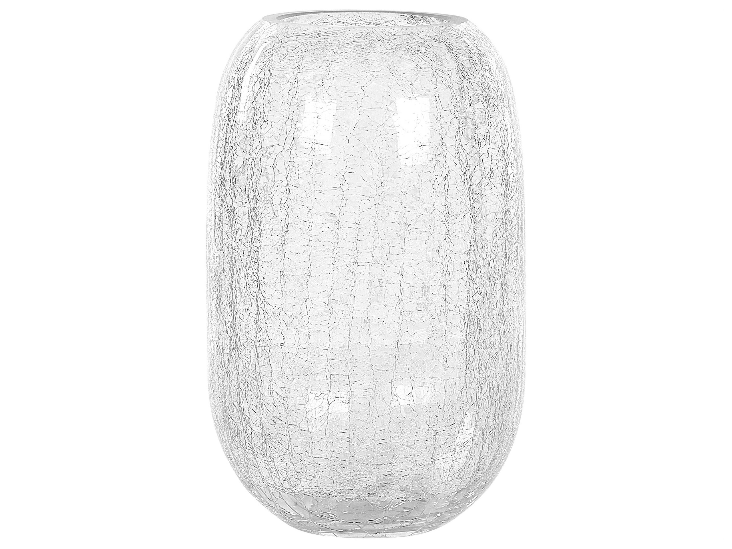 Glass Flower Vase 28 Transparent KYRAKALI - Gemini Interiors