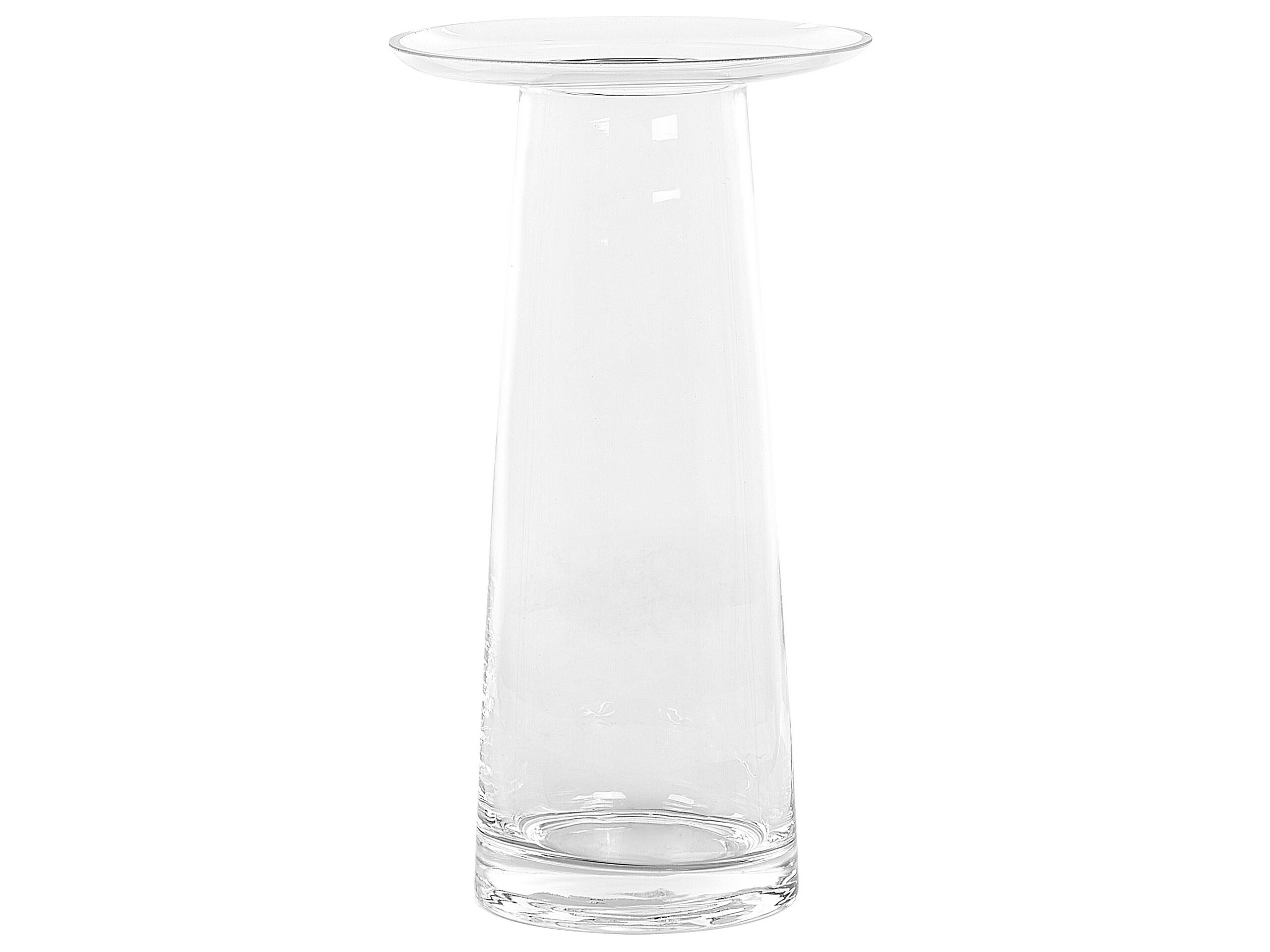 Glass Flower Vase 26 Transparent MANNA - Gemini Interiors
