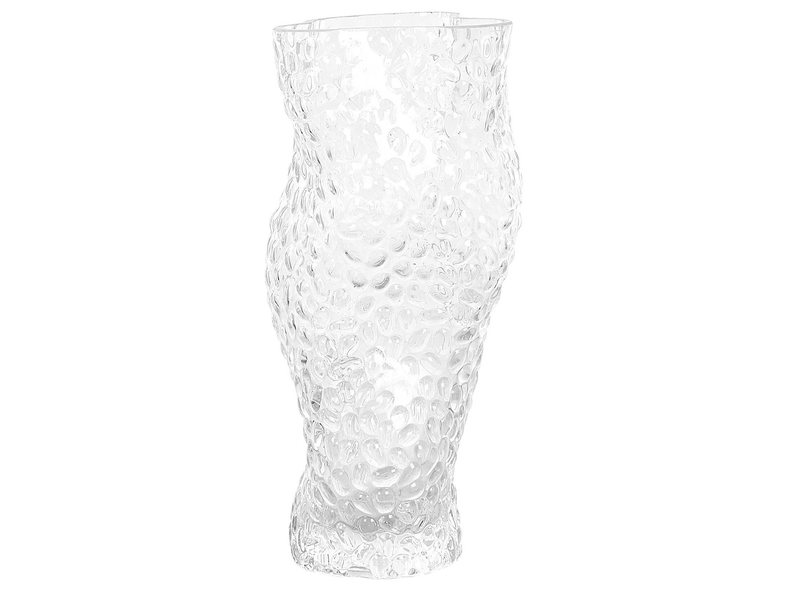 Glass Flower Vase 23 Transparent ELATOS - Gemini Interiors