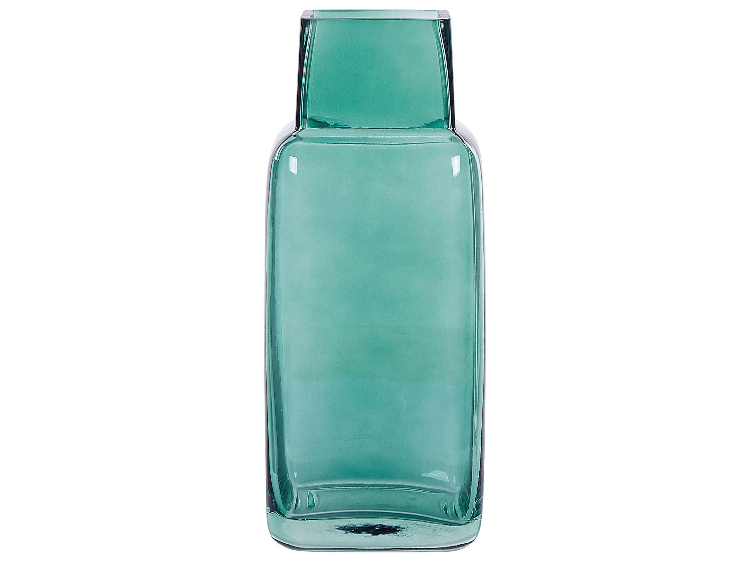 Glass Flower Vase 26 Green MERBAKA - Gemini Interiors