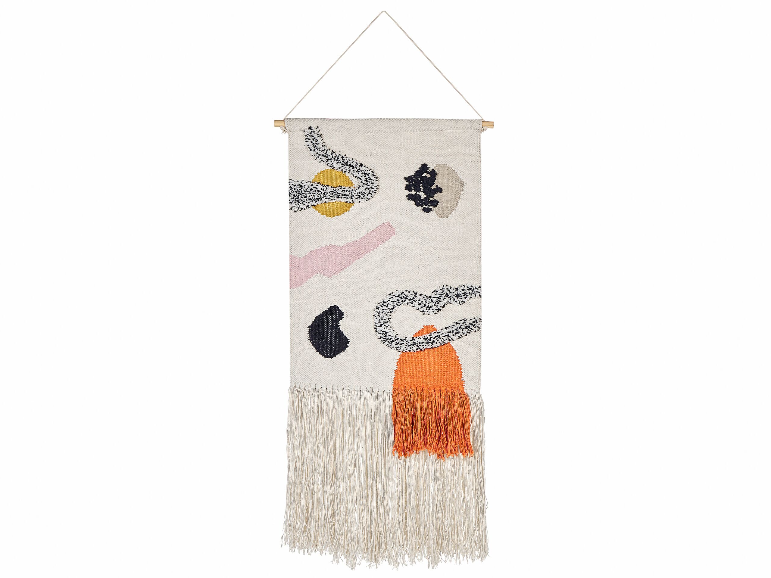 Cotton MacramÃ Wall Hanging Multicolour KALAT - Gemini Interiors