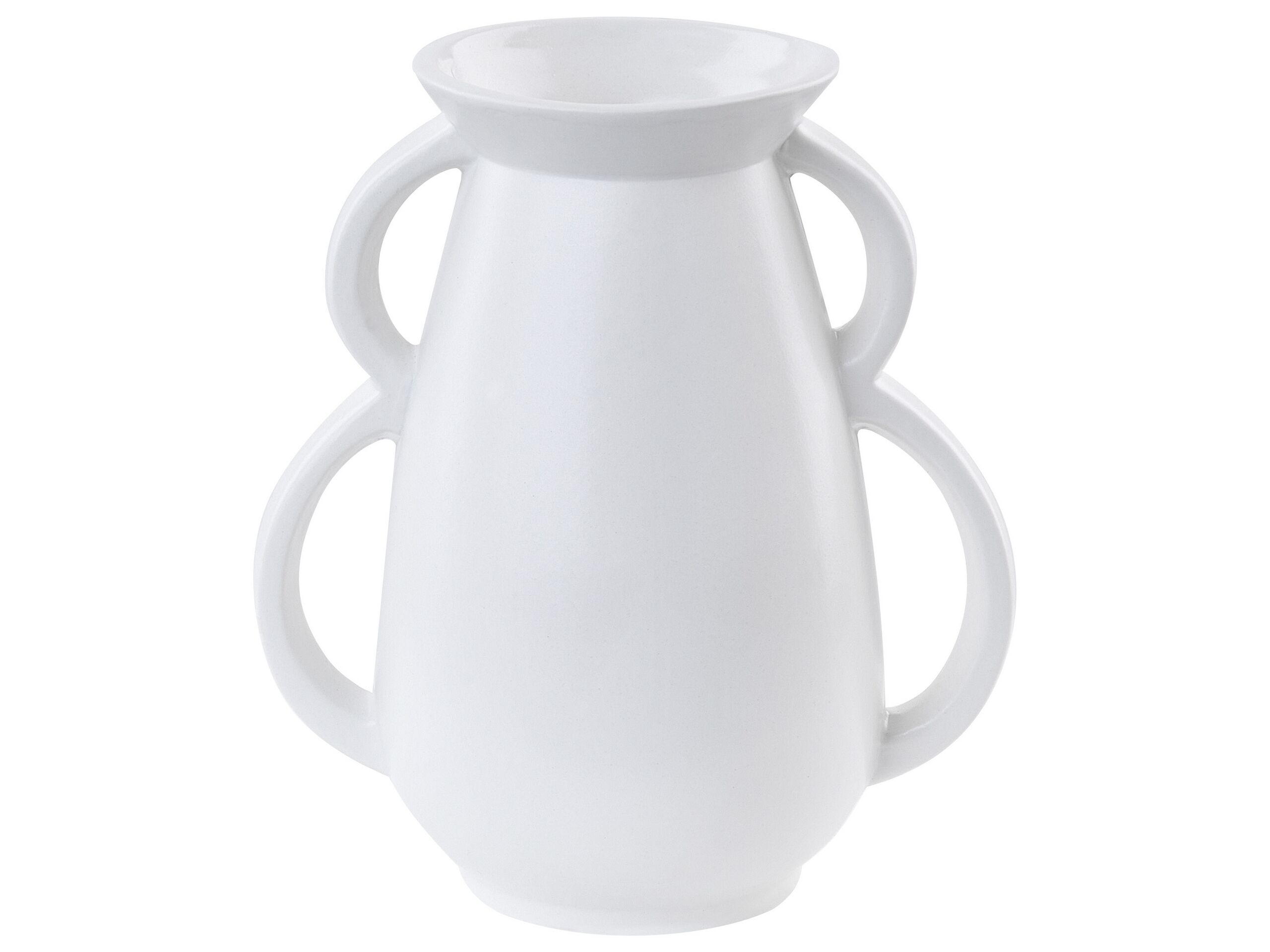 Porcelain Flower Vase 19 White - Gemini Interiors