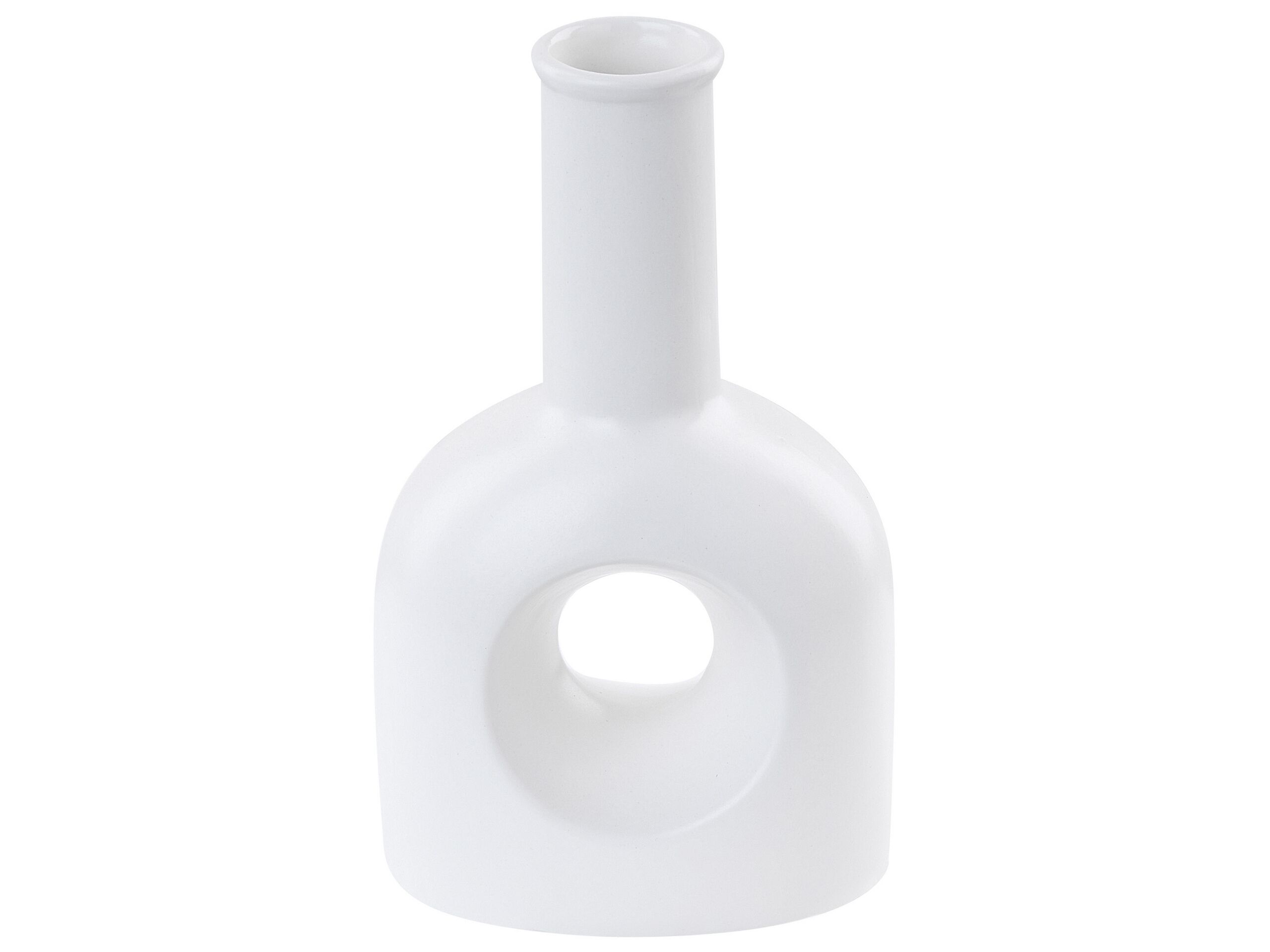 Porcelain Flower Vase 22 White - Gemini Interiors