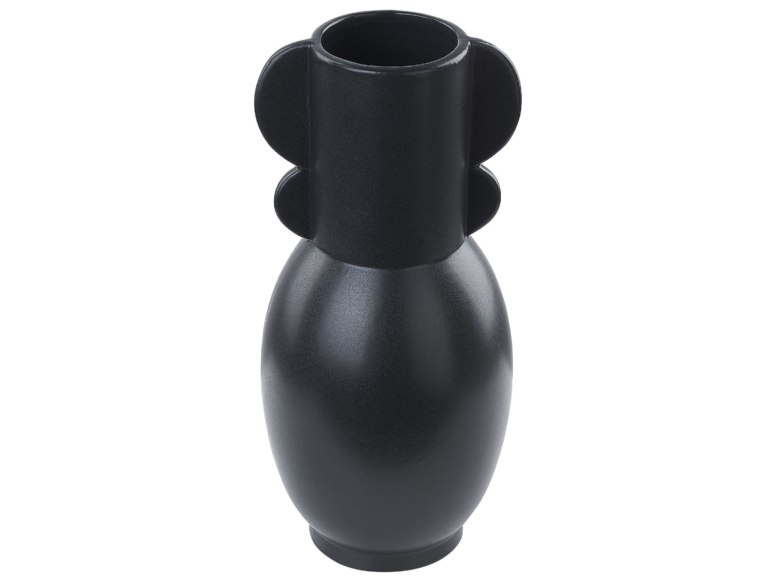 Porcelain Flower Vase 29 Black - Gemini Interiors