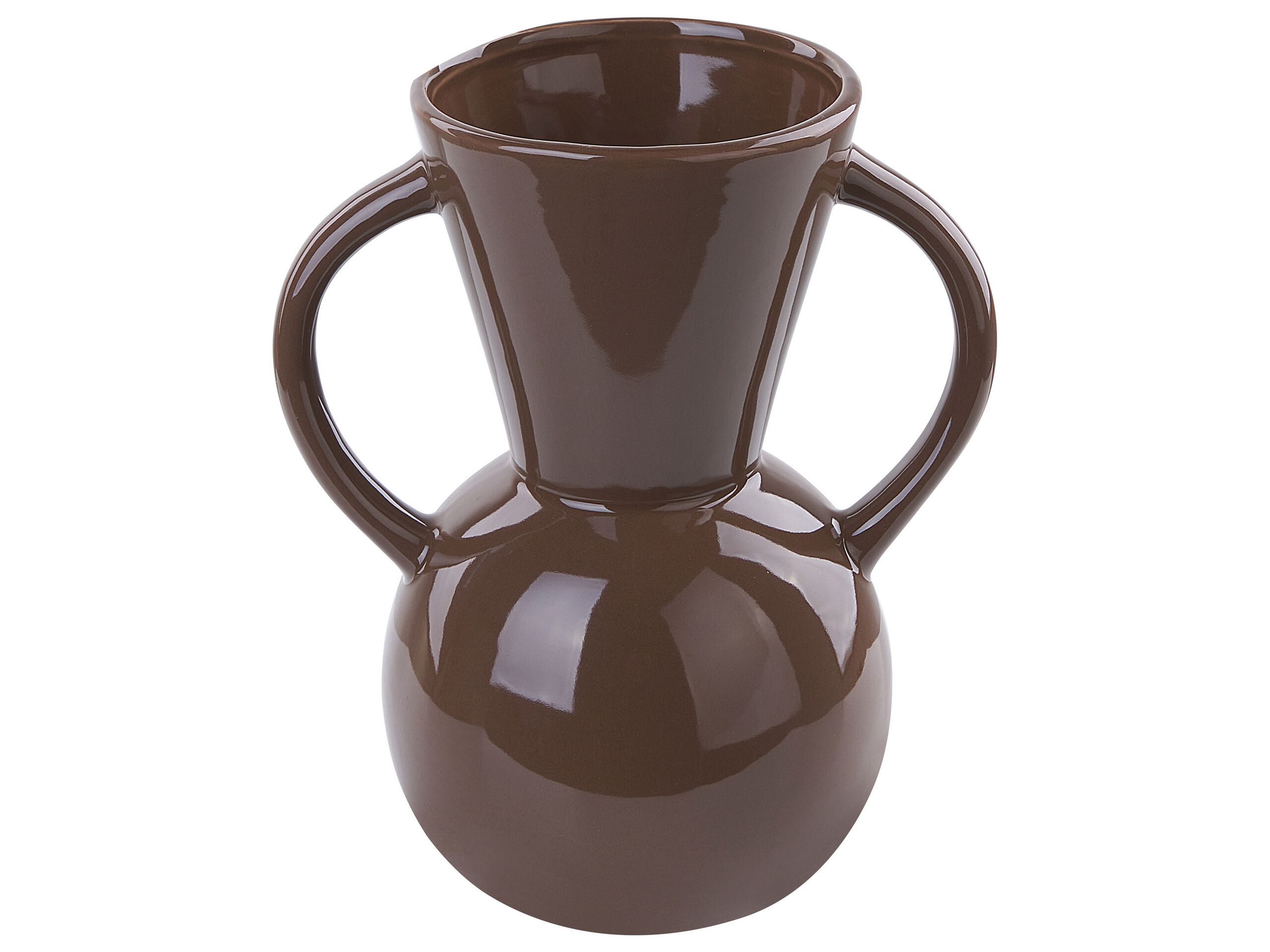 Porcelain Flower Vase 19 Brown - Gemini Interiors
