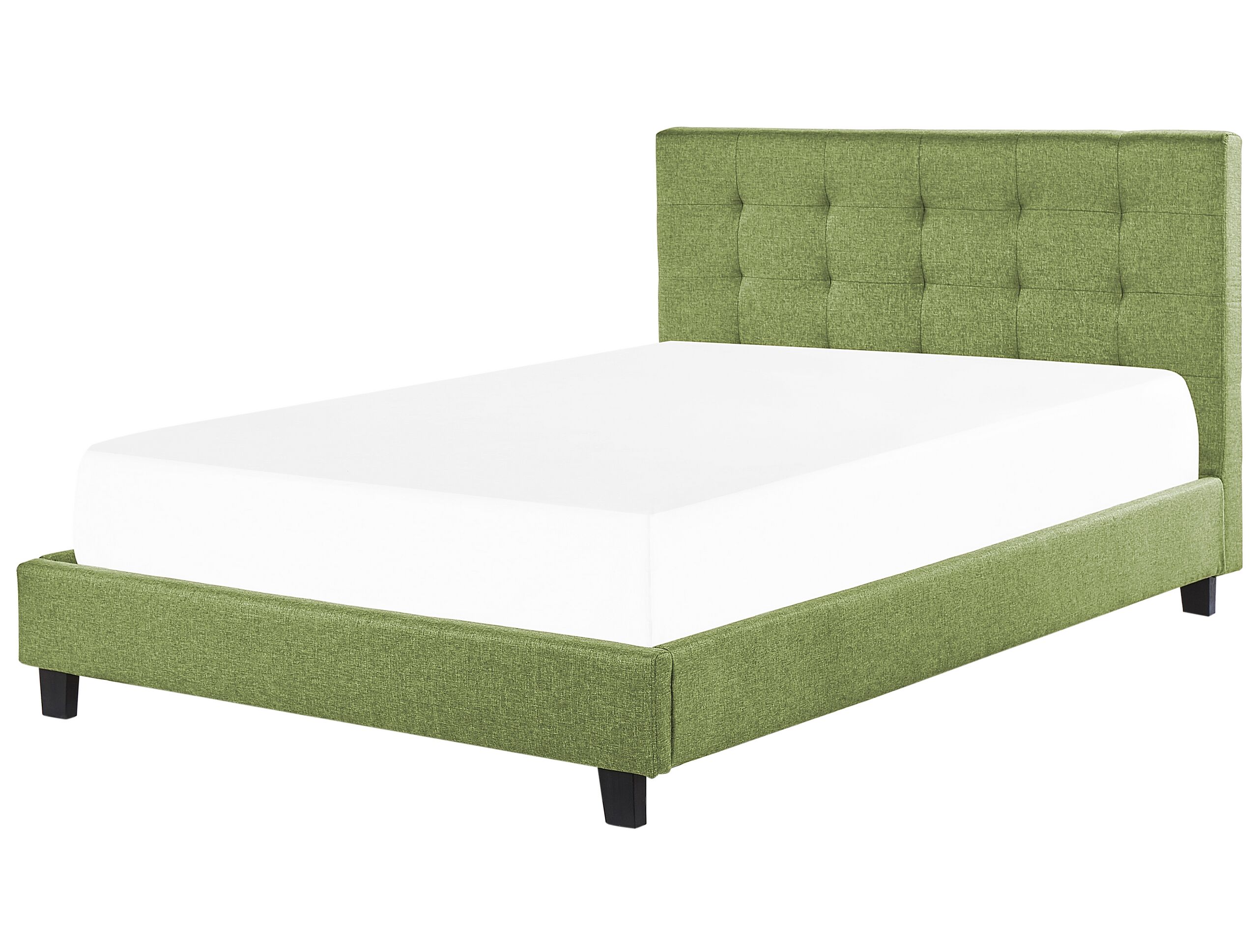 Fabric EU Super King Size Waterbed Green LA ROCHELLE - Gemini Interiors