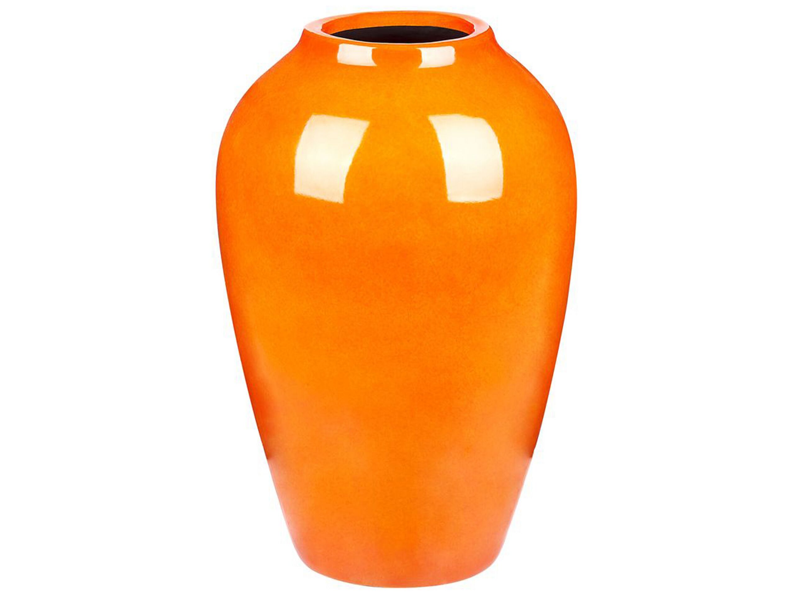 Terracotta Flower Vase 39 Orange - Gemini Interiors