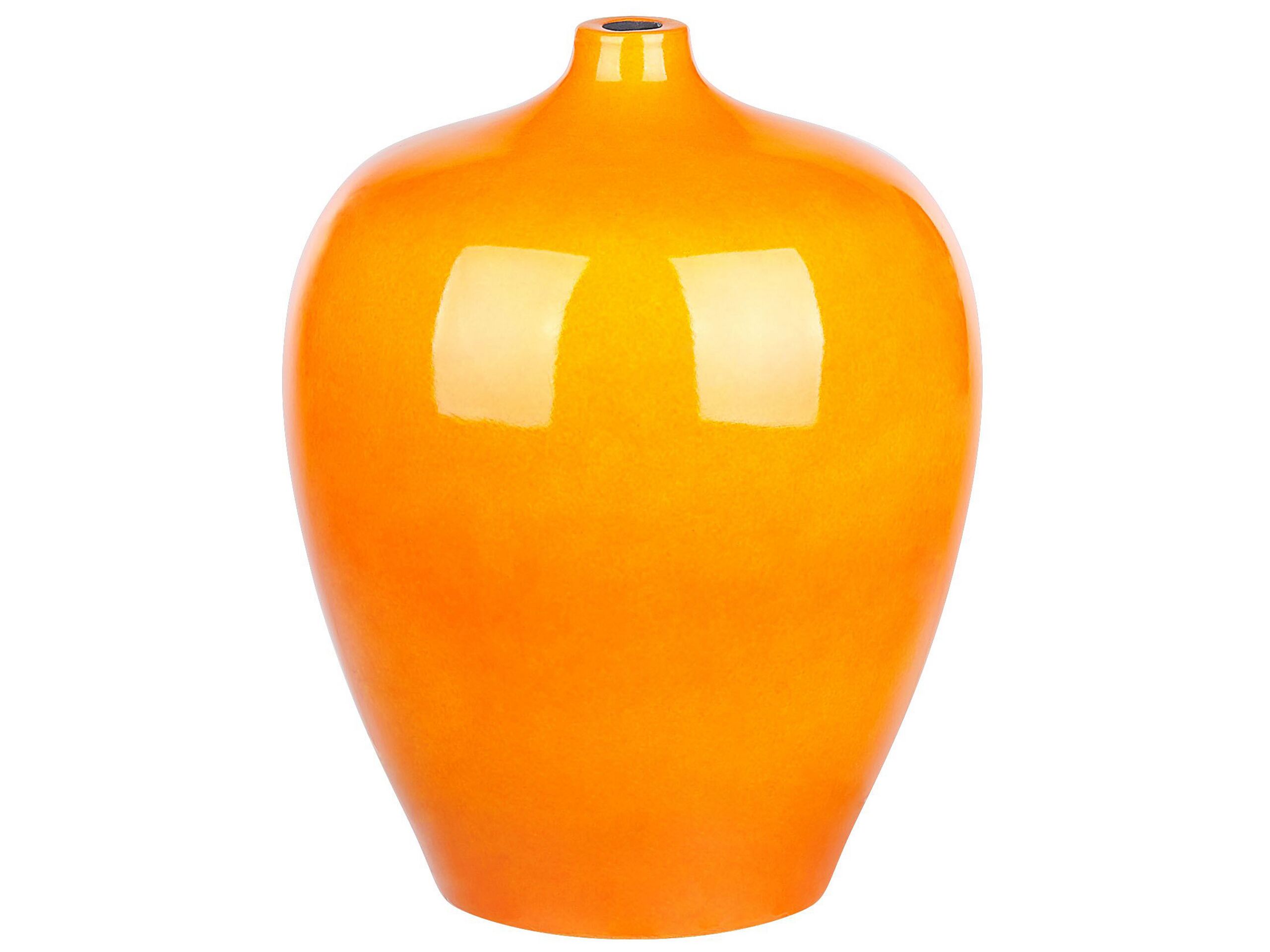 Terracotta Flower Vase 37 Orange - Gemini Interiors